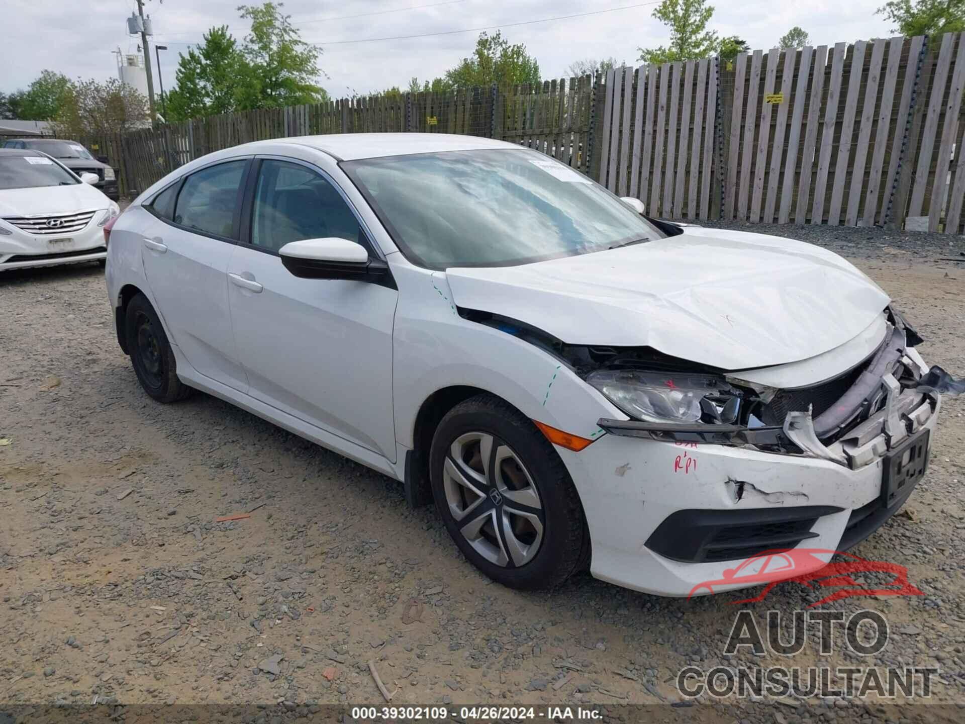 HONDA CIVIC 2017 - 2HGFC2F56HH520146