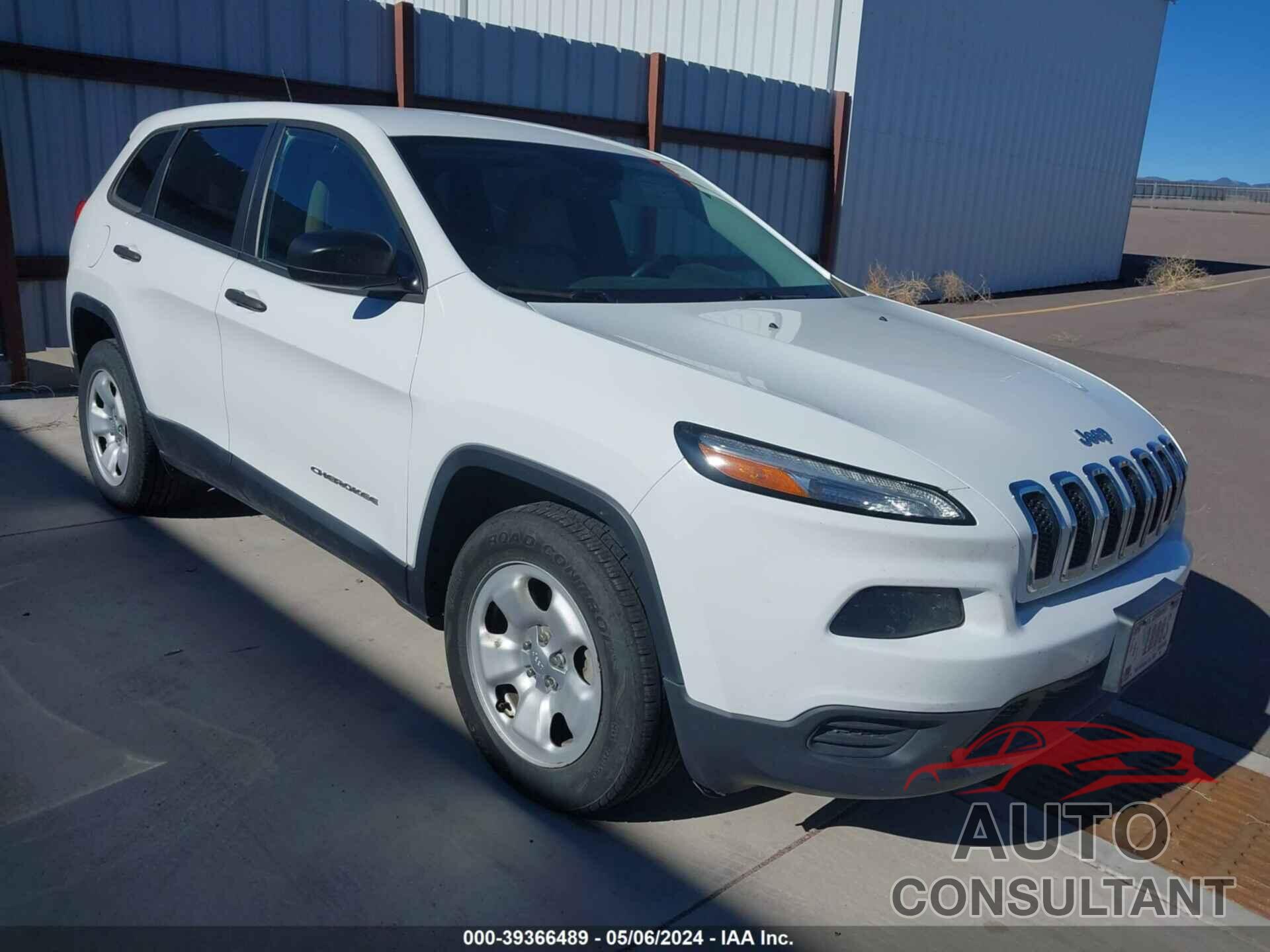 JEEP CHEROKEE 2016 - 1C4PJMAB0GW313883