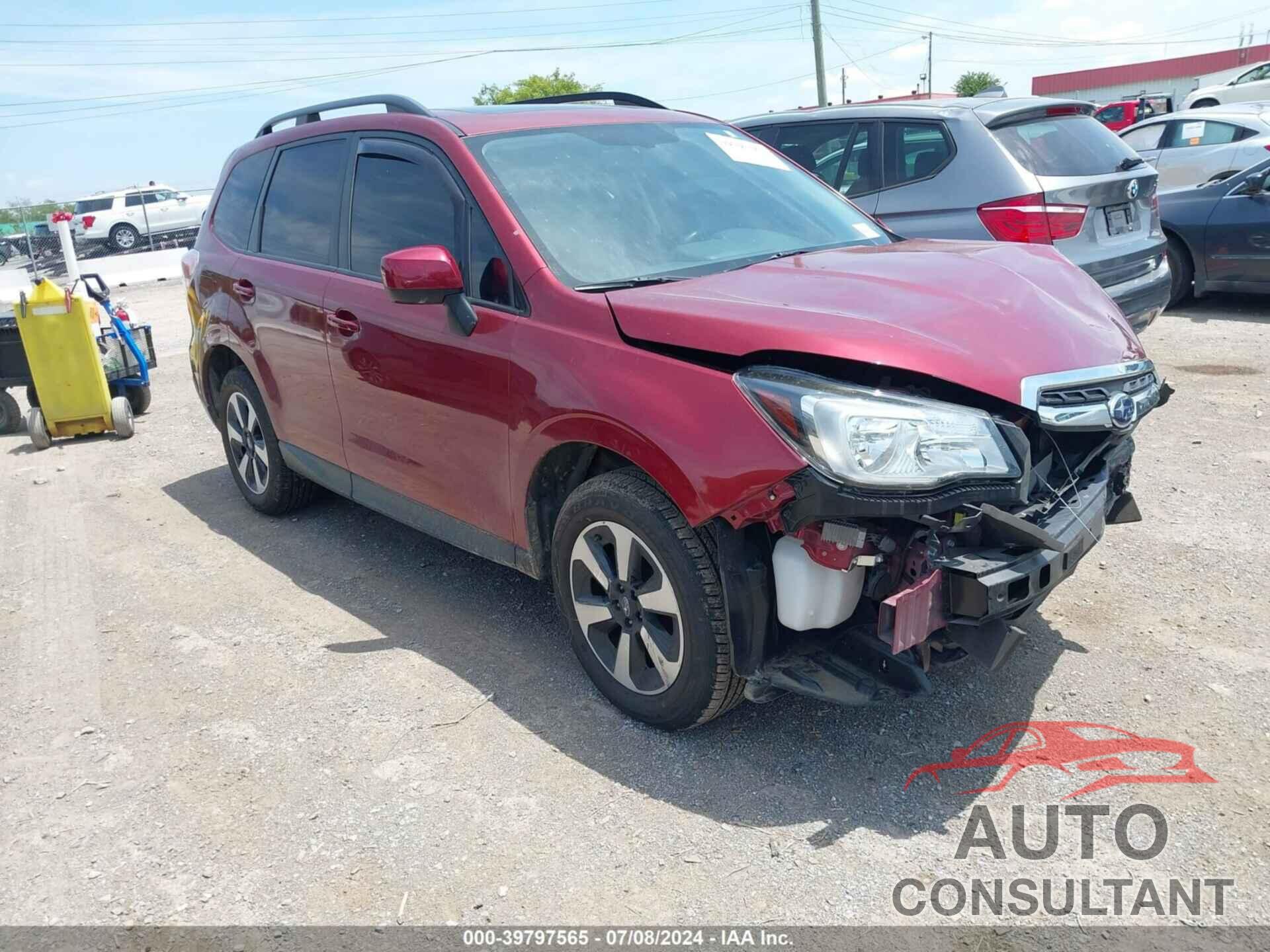 SUBARU FORESTER 2018 - JF2SJADC3JH463609