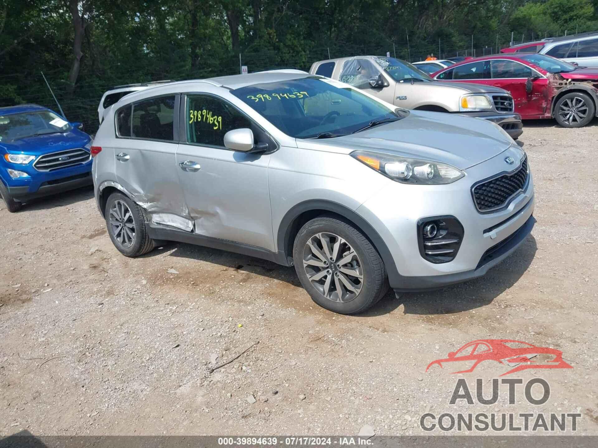 KIA SPORTAGE 2017 - KNDPN3AC2H7168994