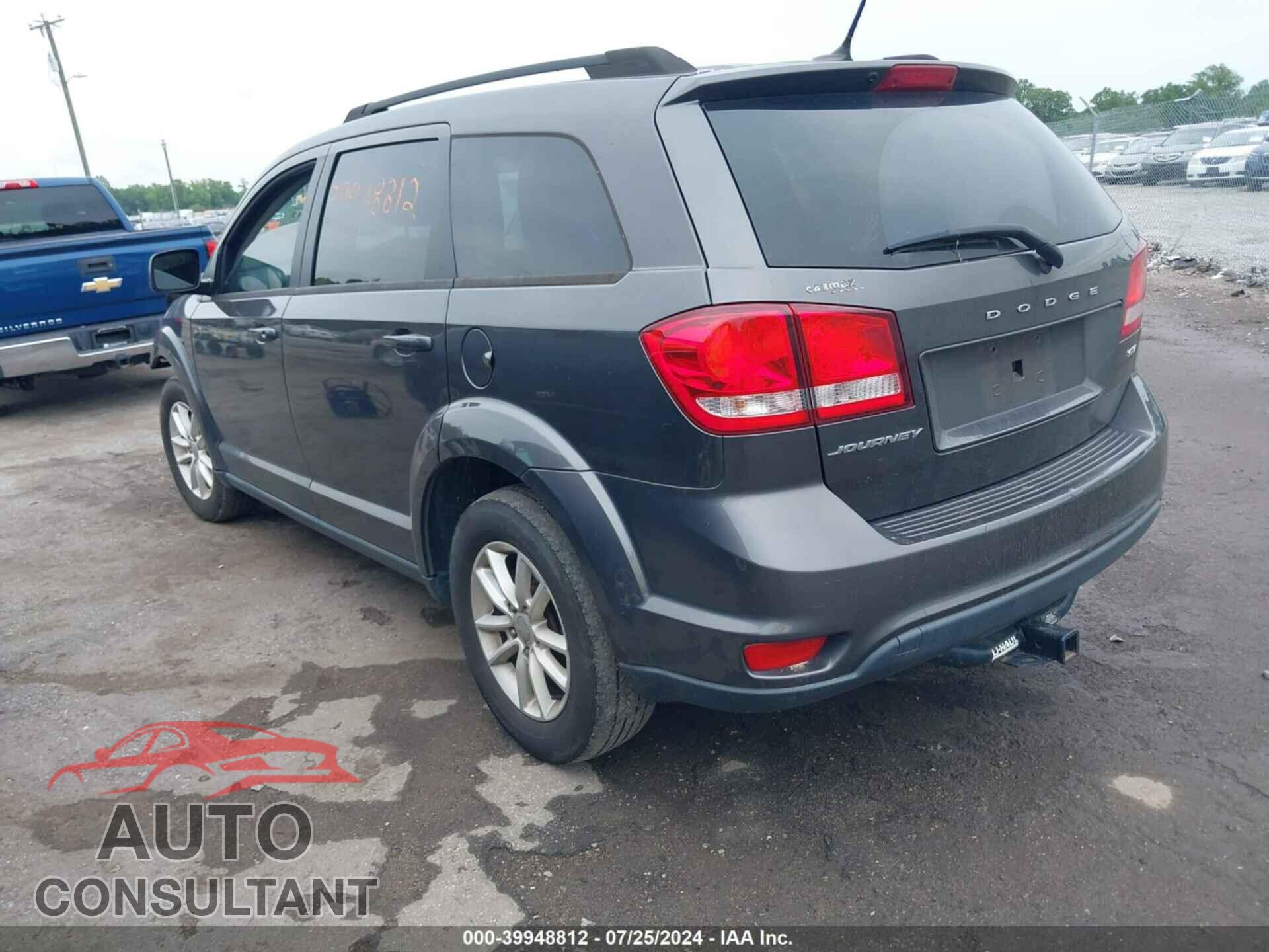 DODGE JOURNEY 2016 - 3C4PDCBB6GT128484