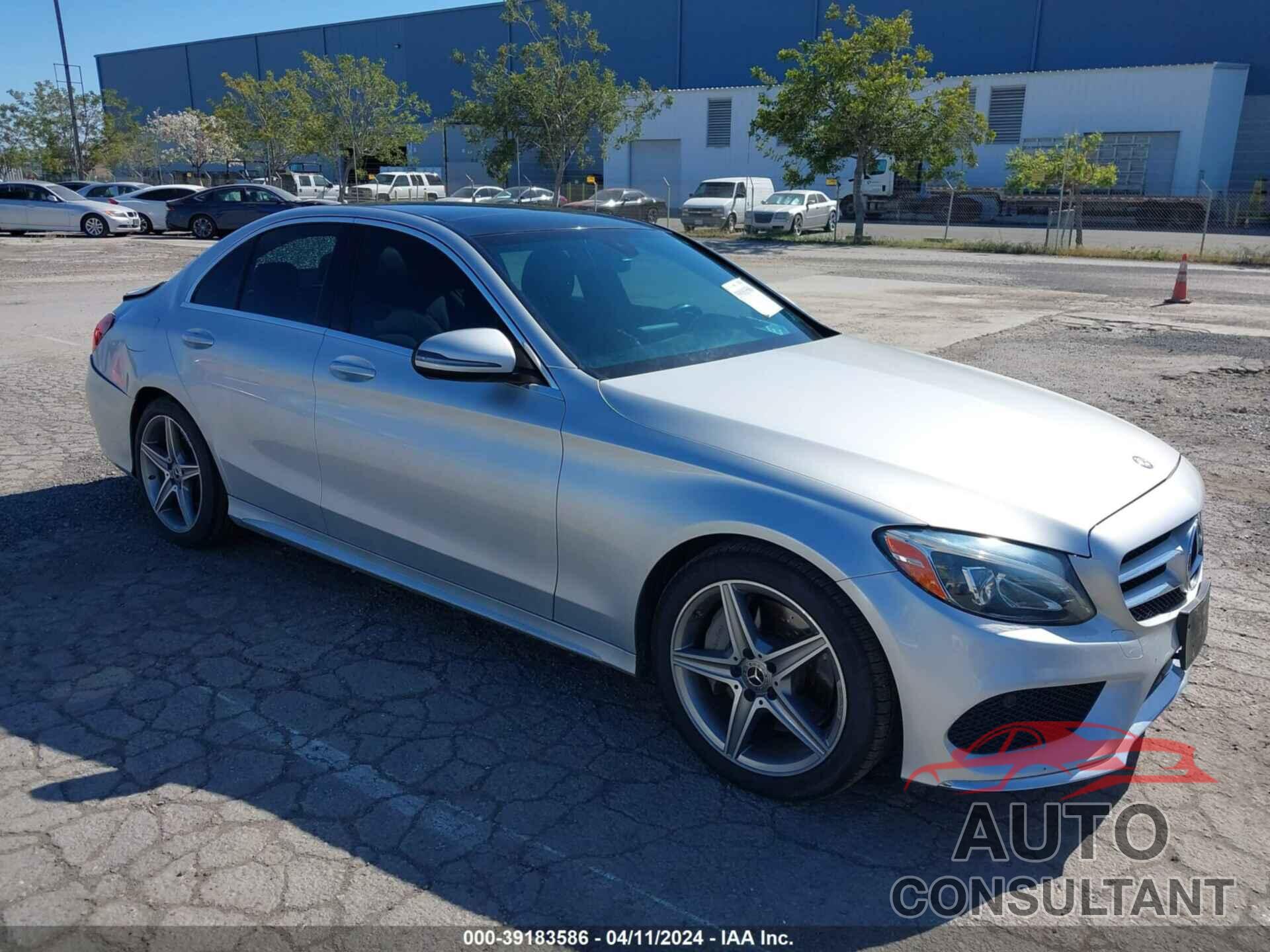 MERCEDES-BENZ C 300 2017 - 55SWF4JB5HU223601