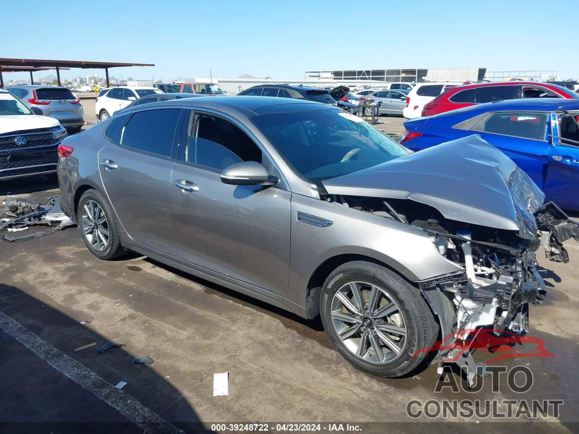 KIA OPTIMA 2019 - 5XXGU4L18KG289970