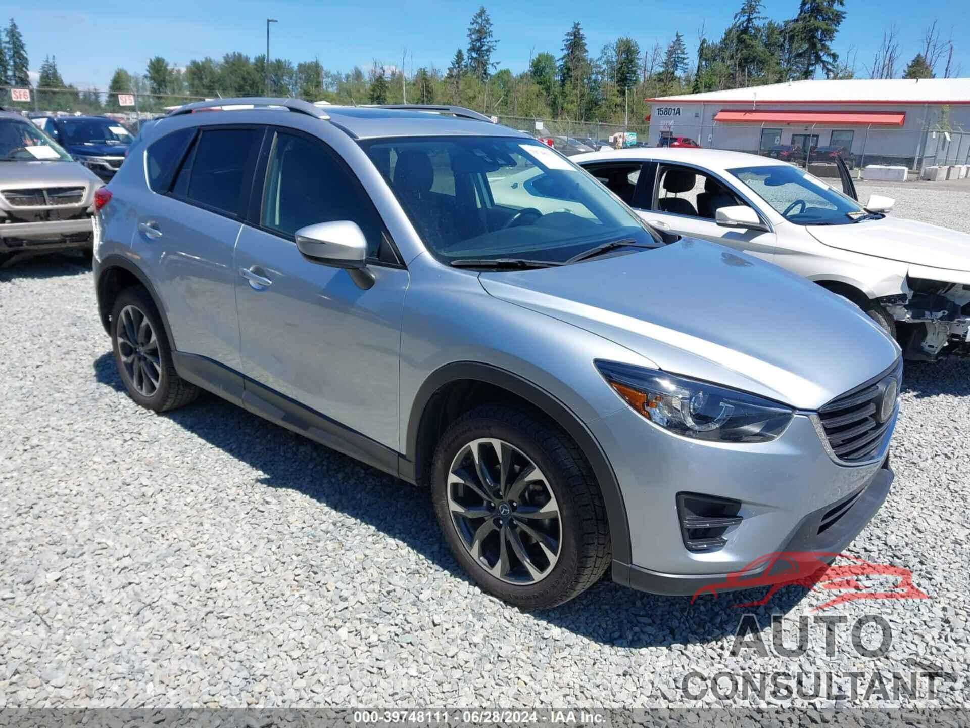 MAZDA CX-5 2016 - JM3KE4DY9G0831645