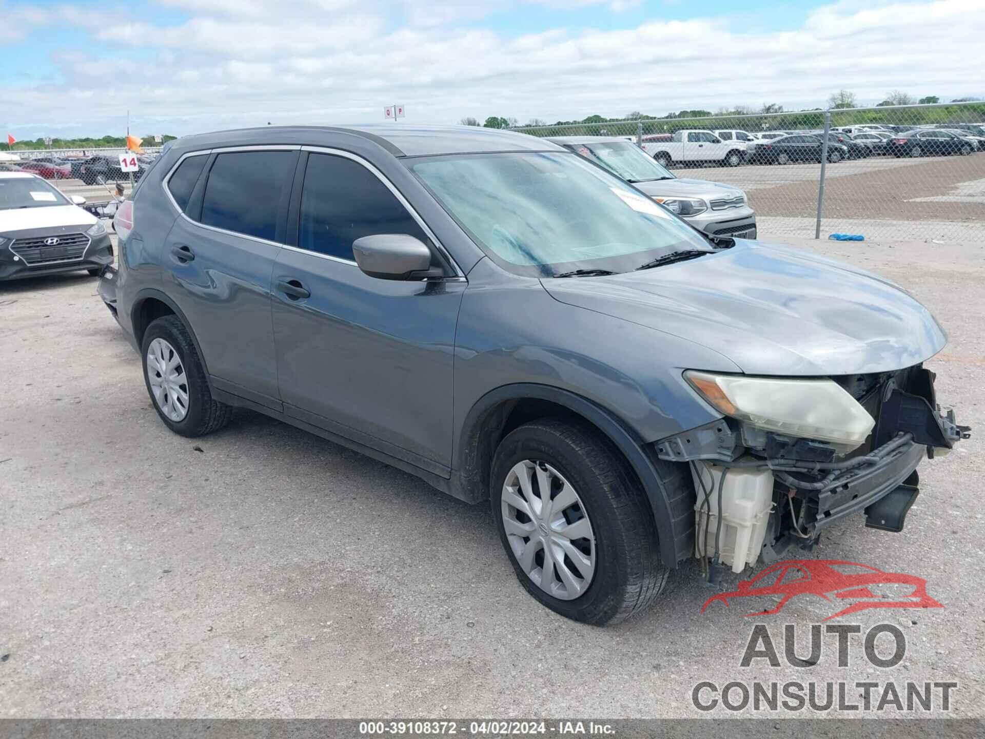 NISSAN ROGUE 2016 - 5N1AT2MV7GC746205