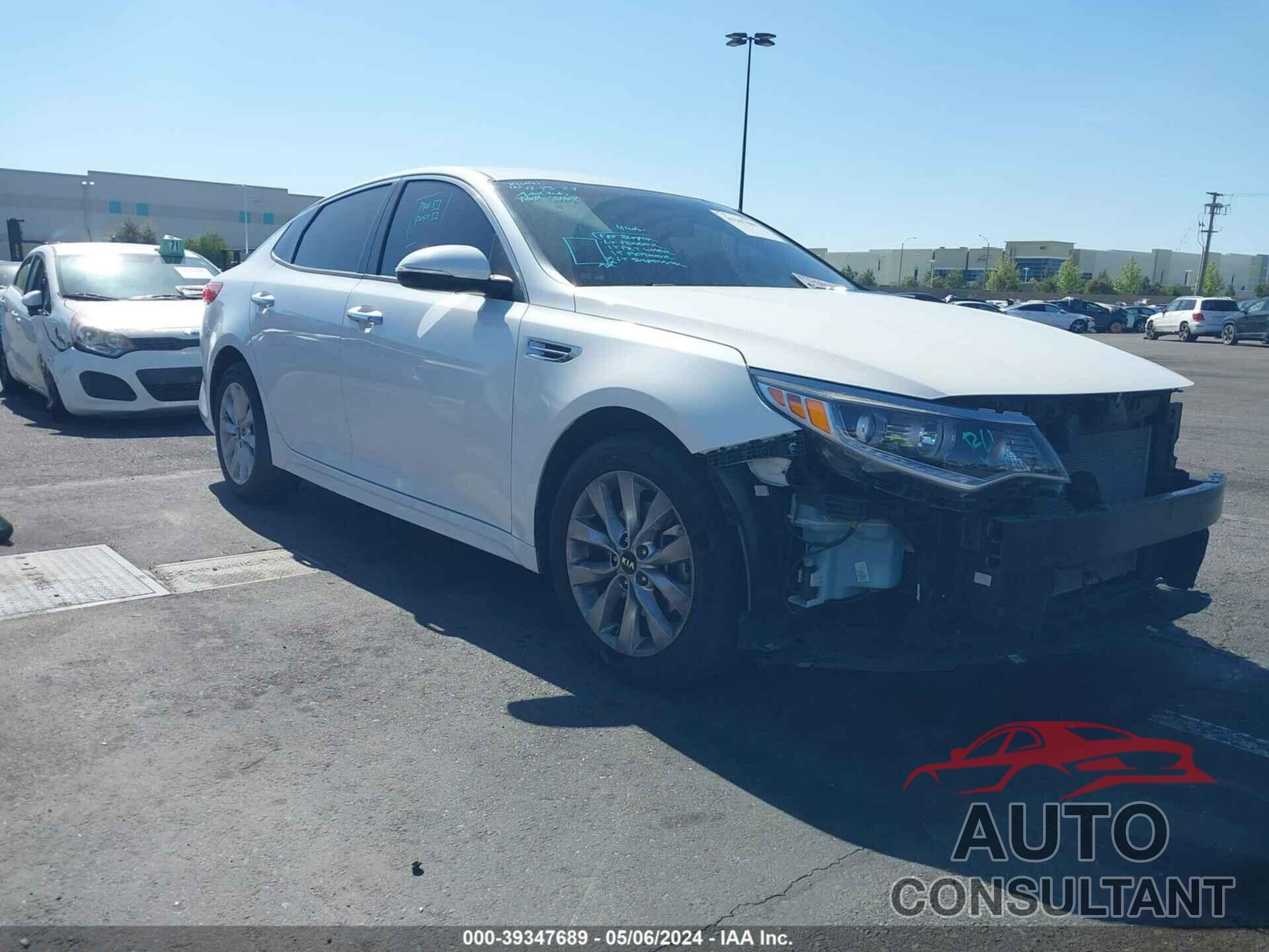 KIA OPTIMA 2018 - 5XXGU4L31JG215984