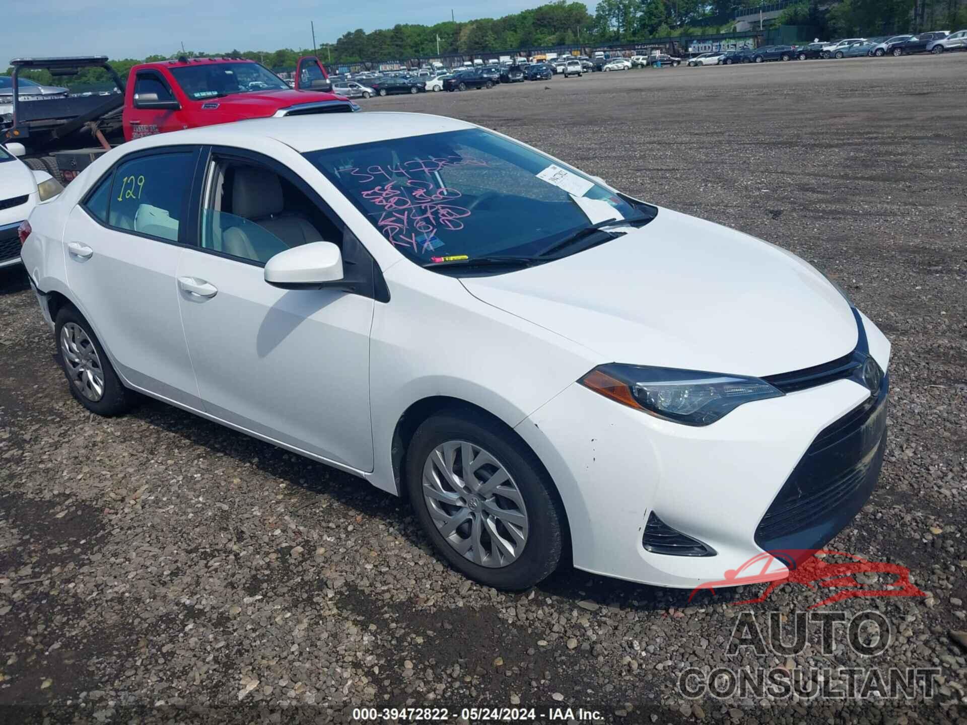 TOYOTA COROLLA 2018 - 2T1BURHE9JC093254