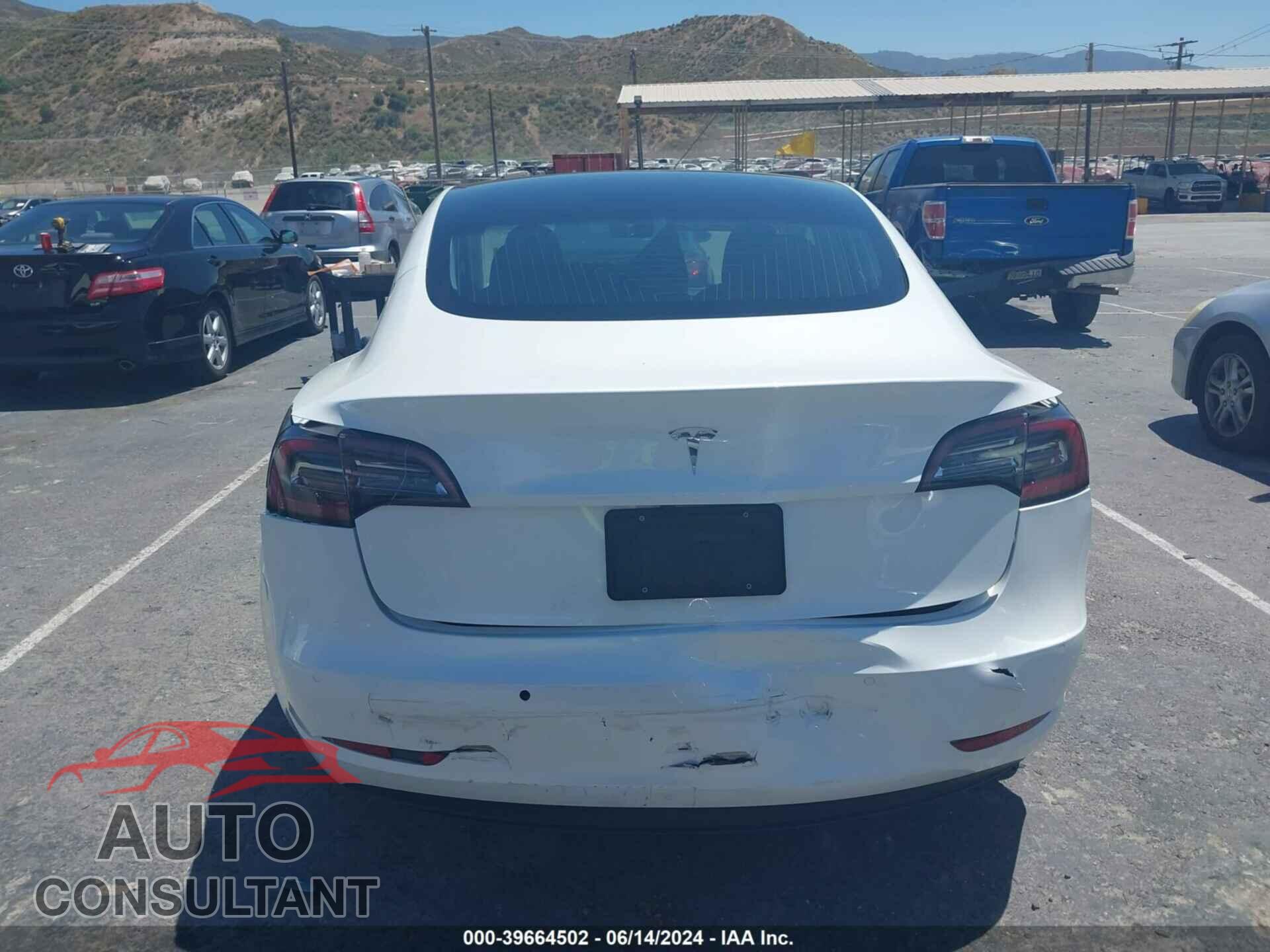 TESLA MODEL 3 2020 - 5YJ3E1EA2LF590570