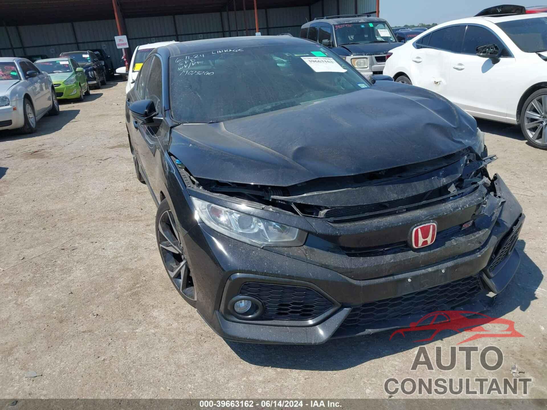 HONDA CIVIC SI 2019 - 2HGFC1E57KH700304