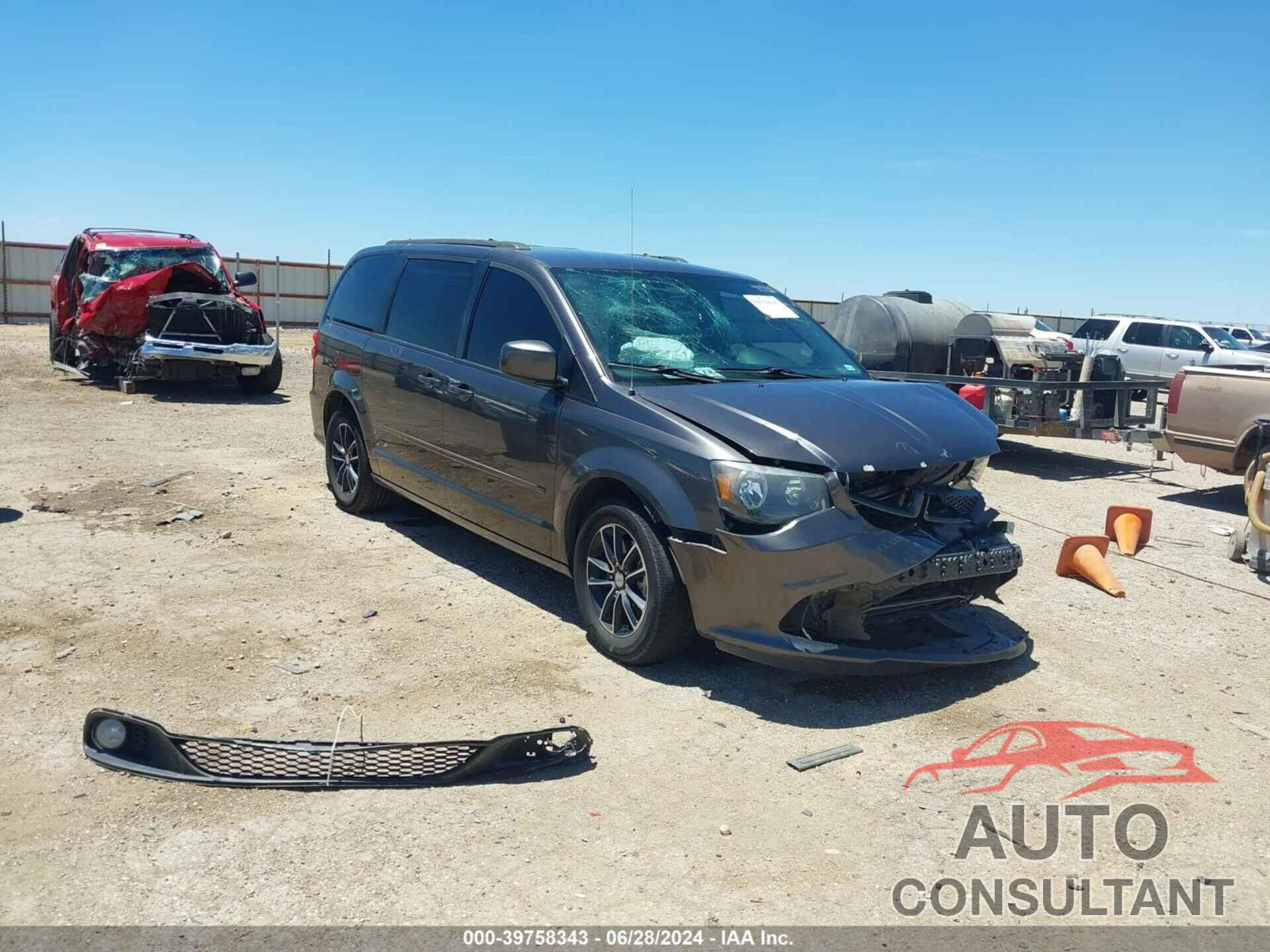 DODGE GRAND CARAVAN 2017 - 2C4RDGEG1HR740572