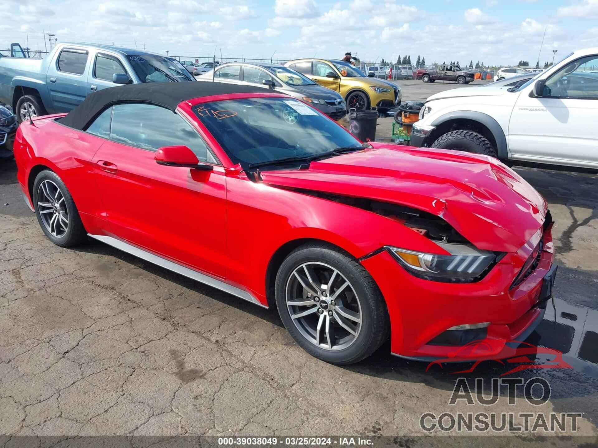 FORD MUSTANG 2017 - 1FATP8UH5H5296077