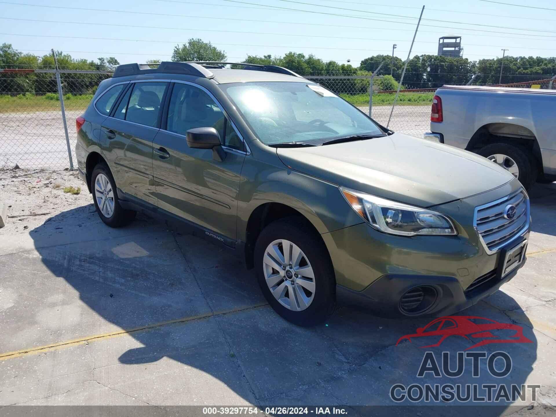 SUBARU OUTBACK 2017 - 4S4BSAAC7H3212952