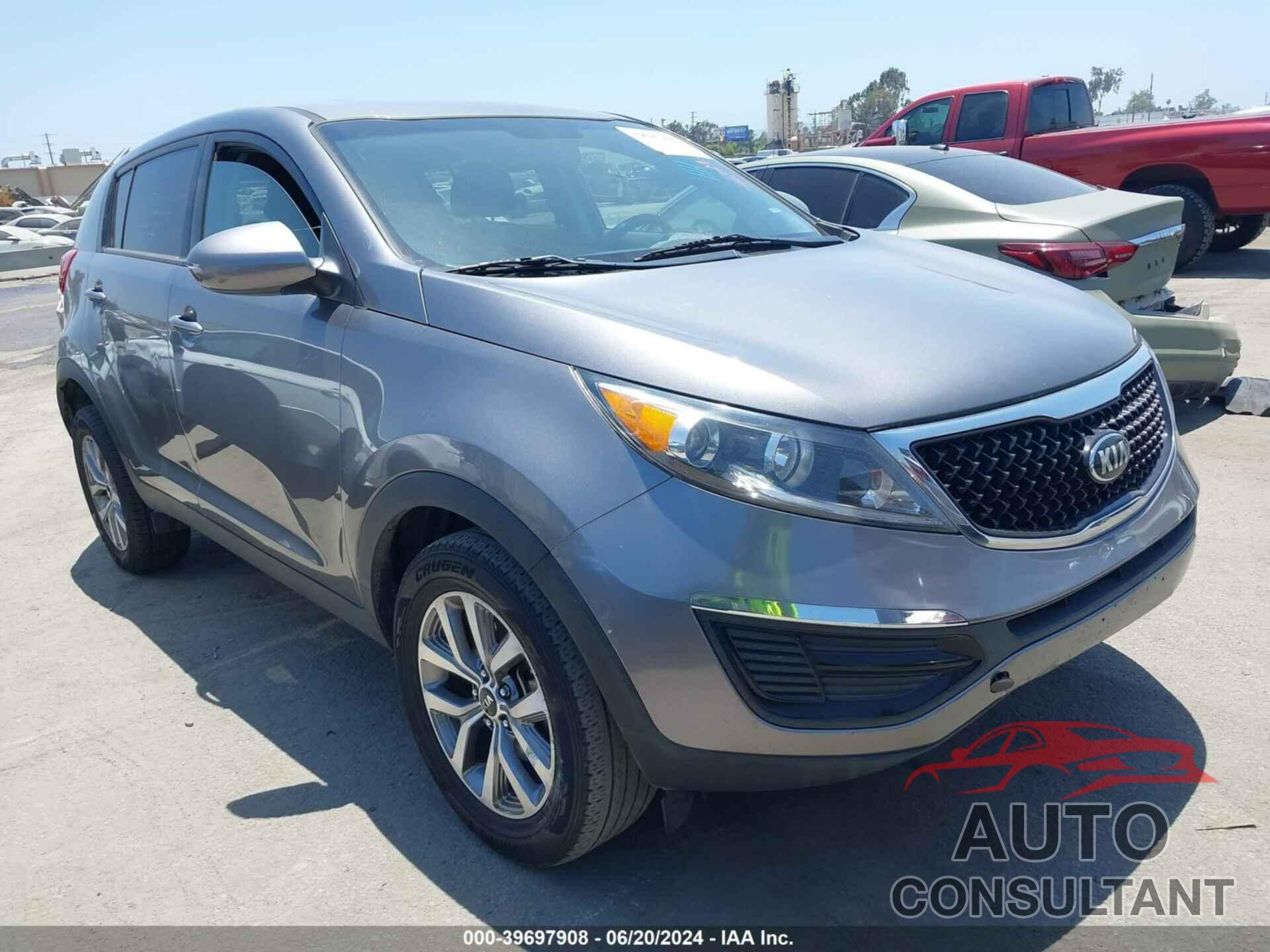 KIA SPORTAGE 2016 - KNDPB3AC8G7880708