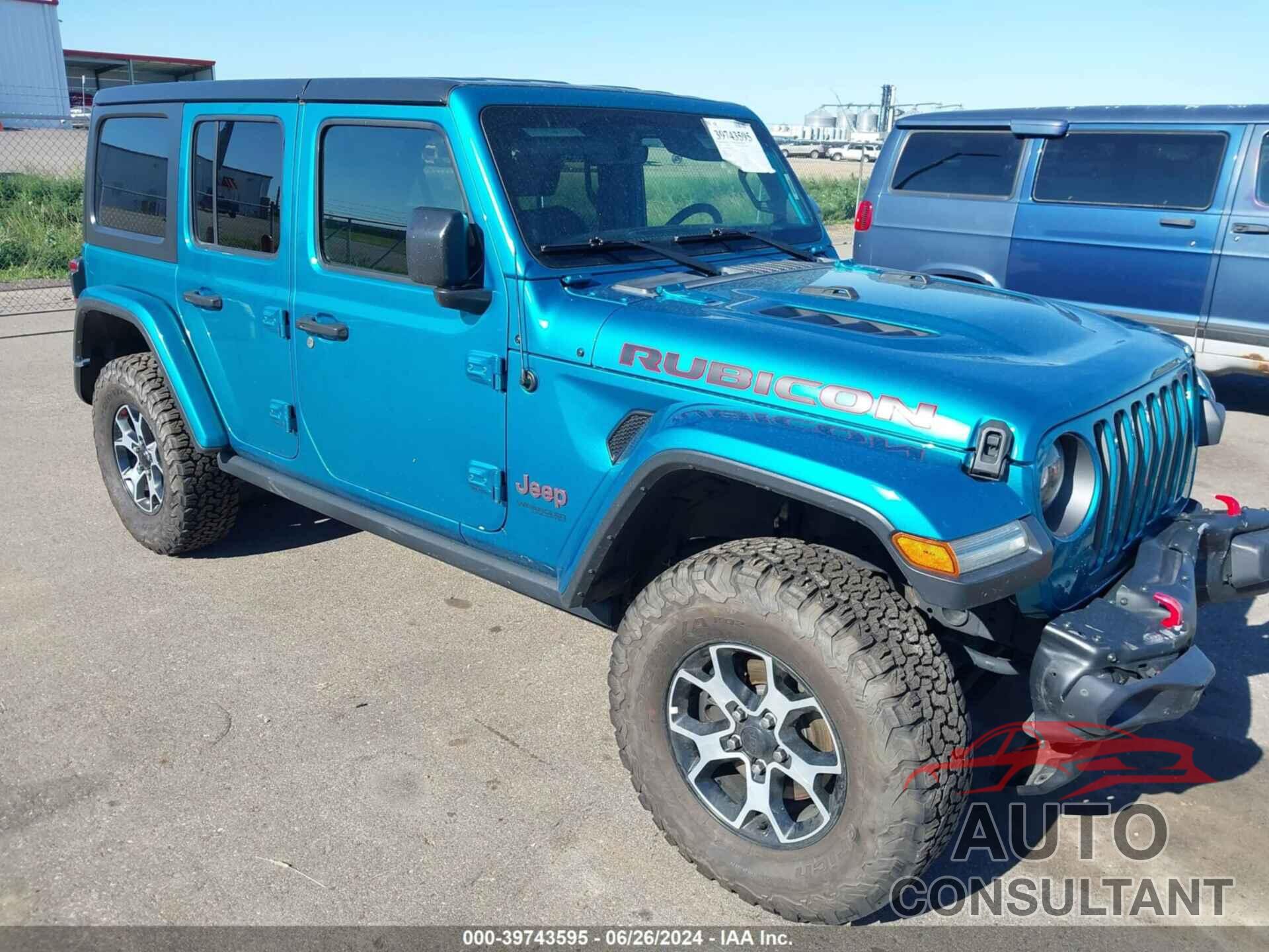 JEEP WRANGLER UNLIMITED 2019 - 1C4HJXFG0KW612762