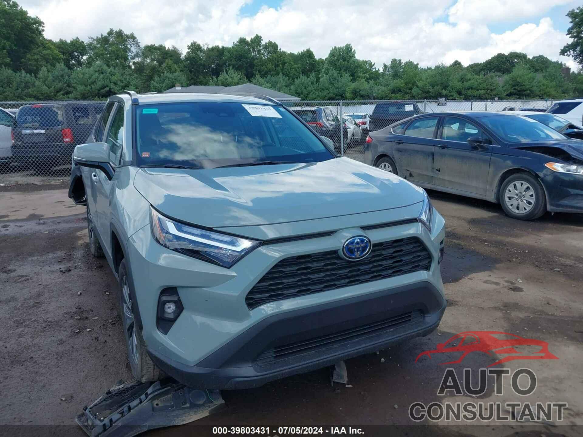 TOYOTA RAV4 HYBRID 2022 - 4T3B6RFV7NU105006