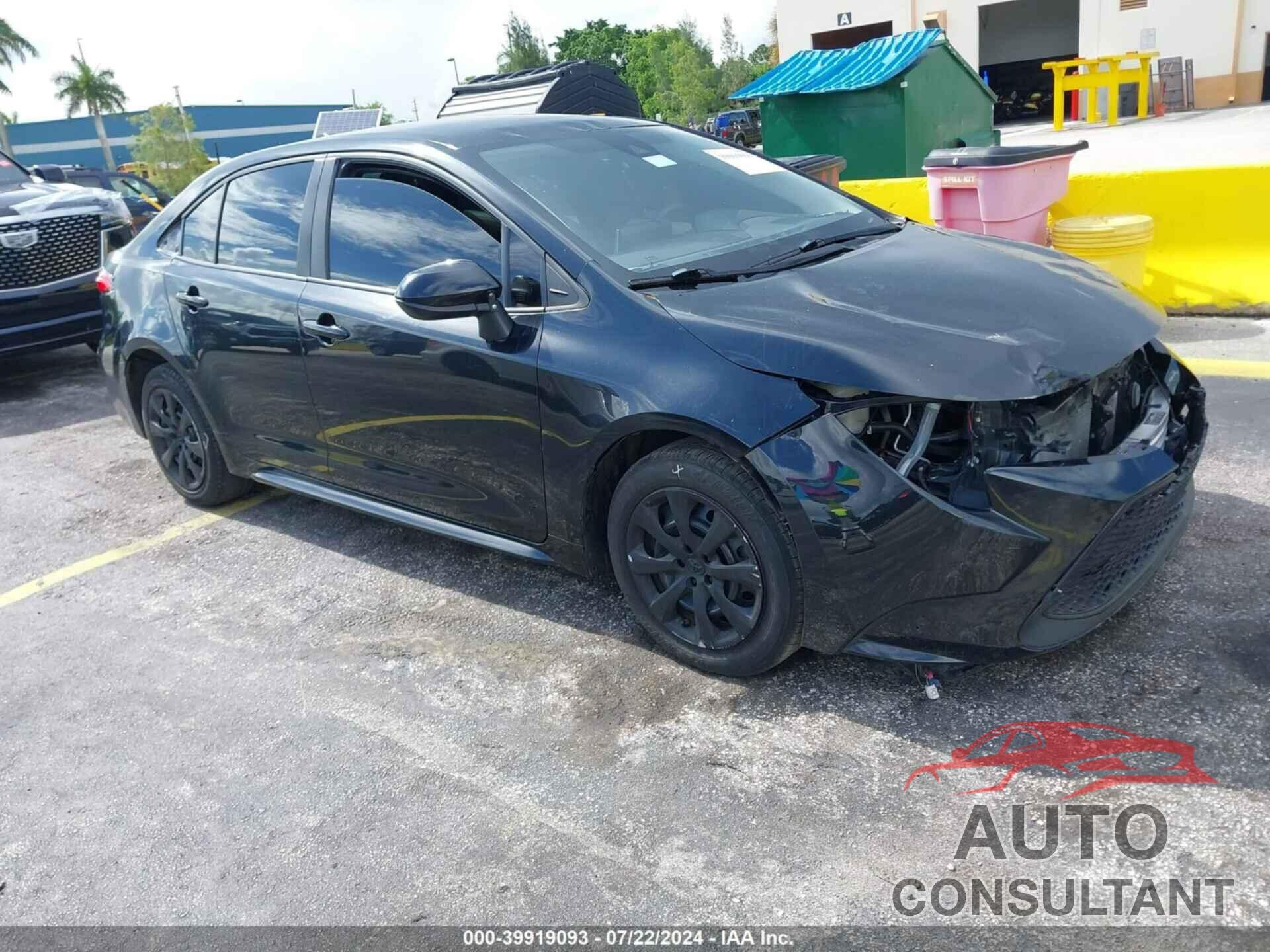 TOYOTA COROLLA 2021 - JTDEPMAE0MJ163637