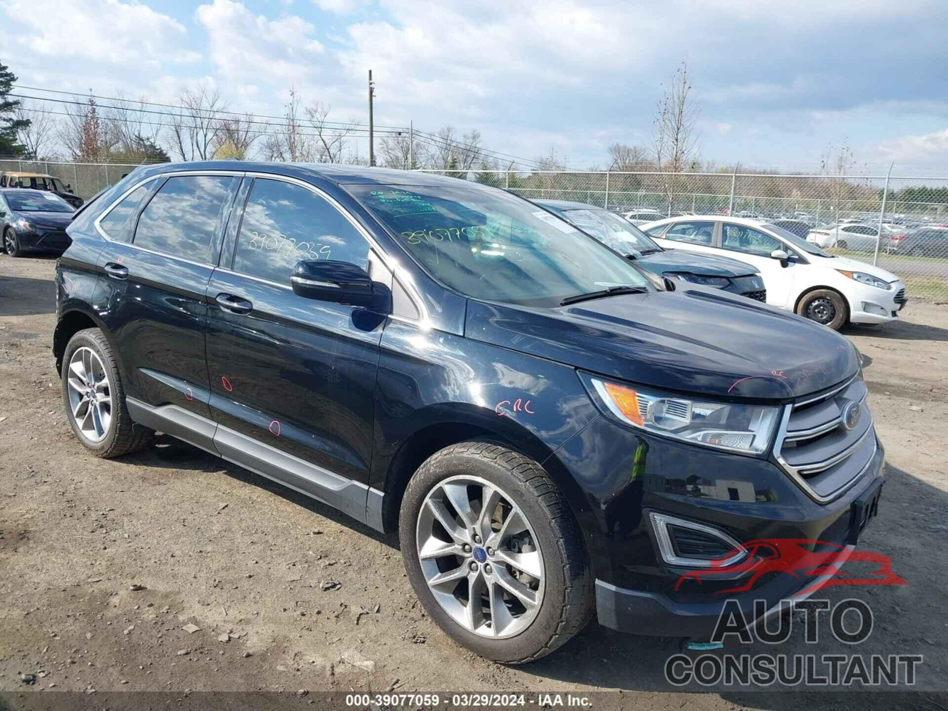 FORD EDGE 2017 - 2FMPK4K80HBC41534