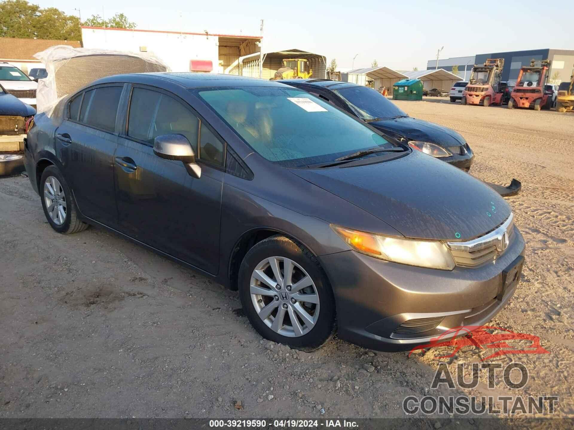 HONDA CIVIC 2012 - 2HGFB2F96CH574741