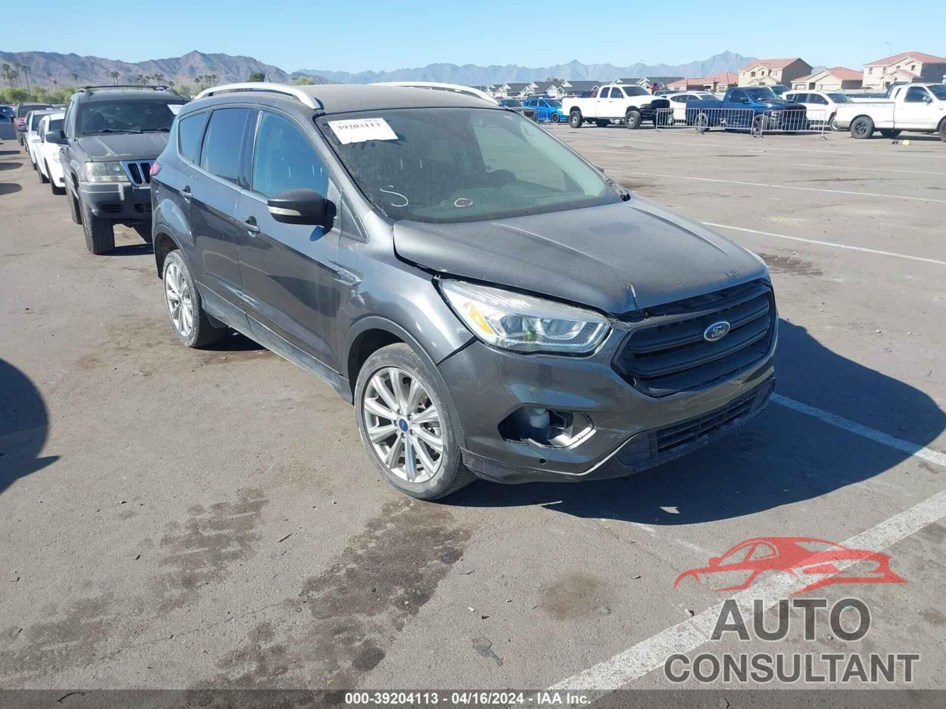 FORD ESCAPE 2017 - 1FMCU0J98HUA62034