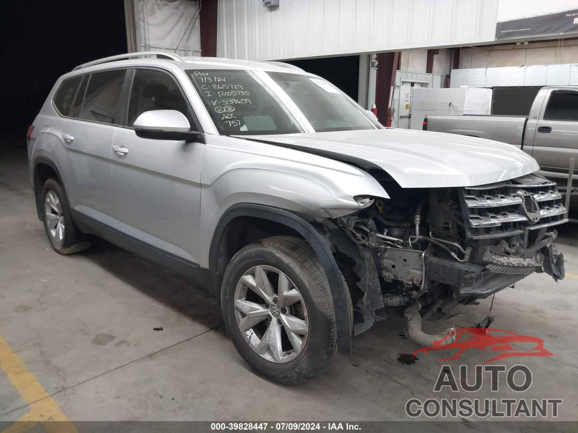 VOLKSWAGEN ATLAS 2018 - 1V2AP2CA1JC539659