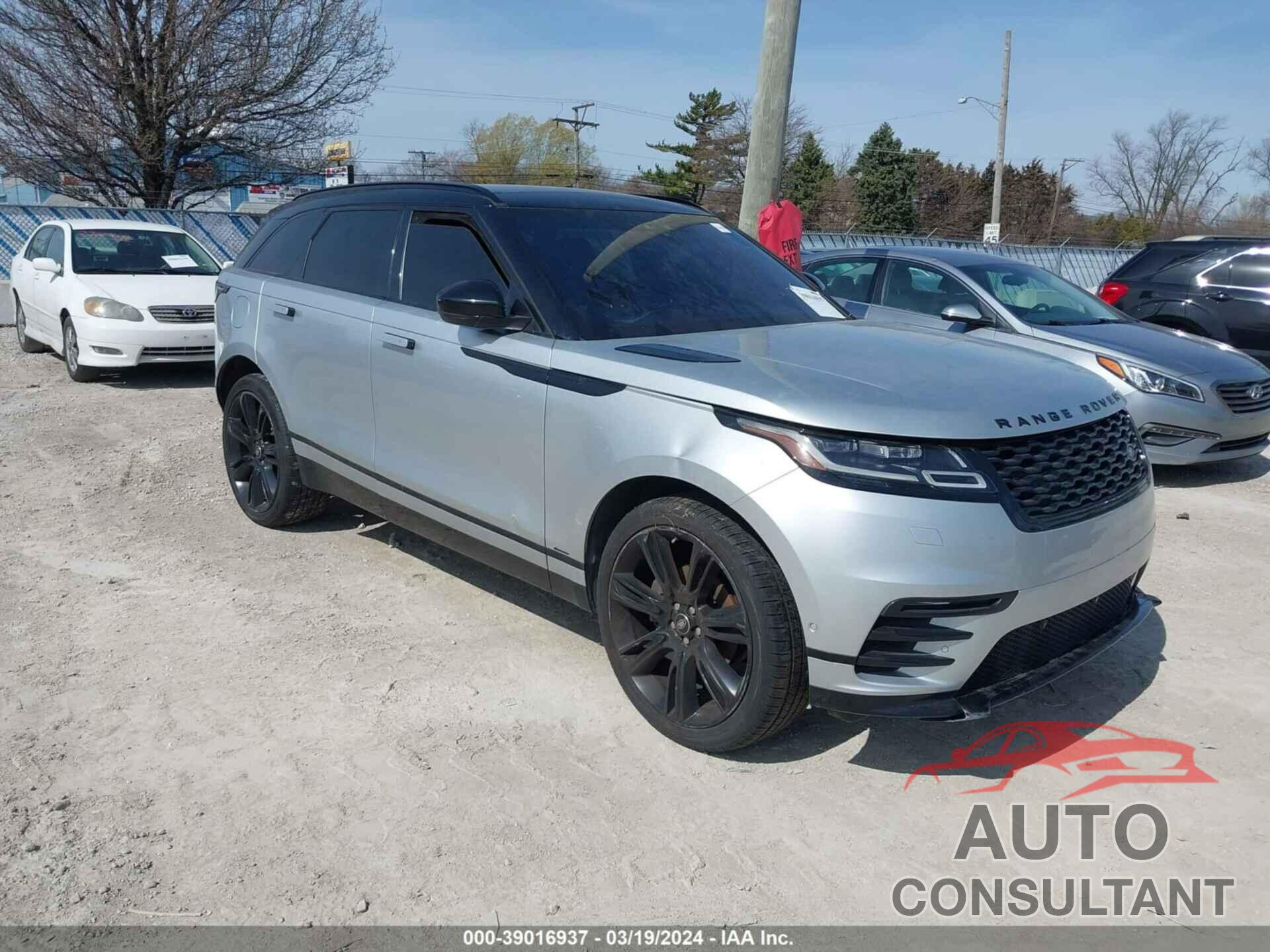 LAND ROVER RANGE ROVER VELAR 2019 - SALYL2EX4KA799587