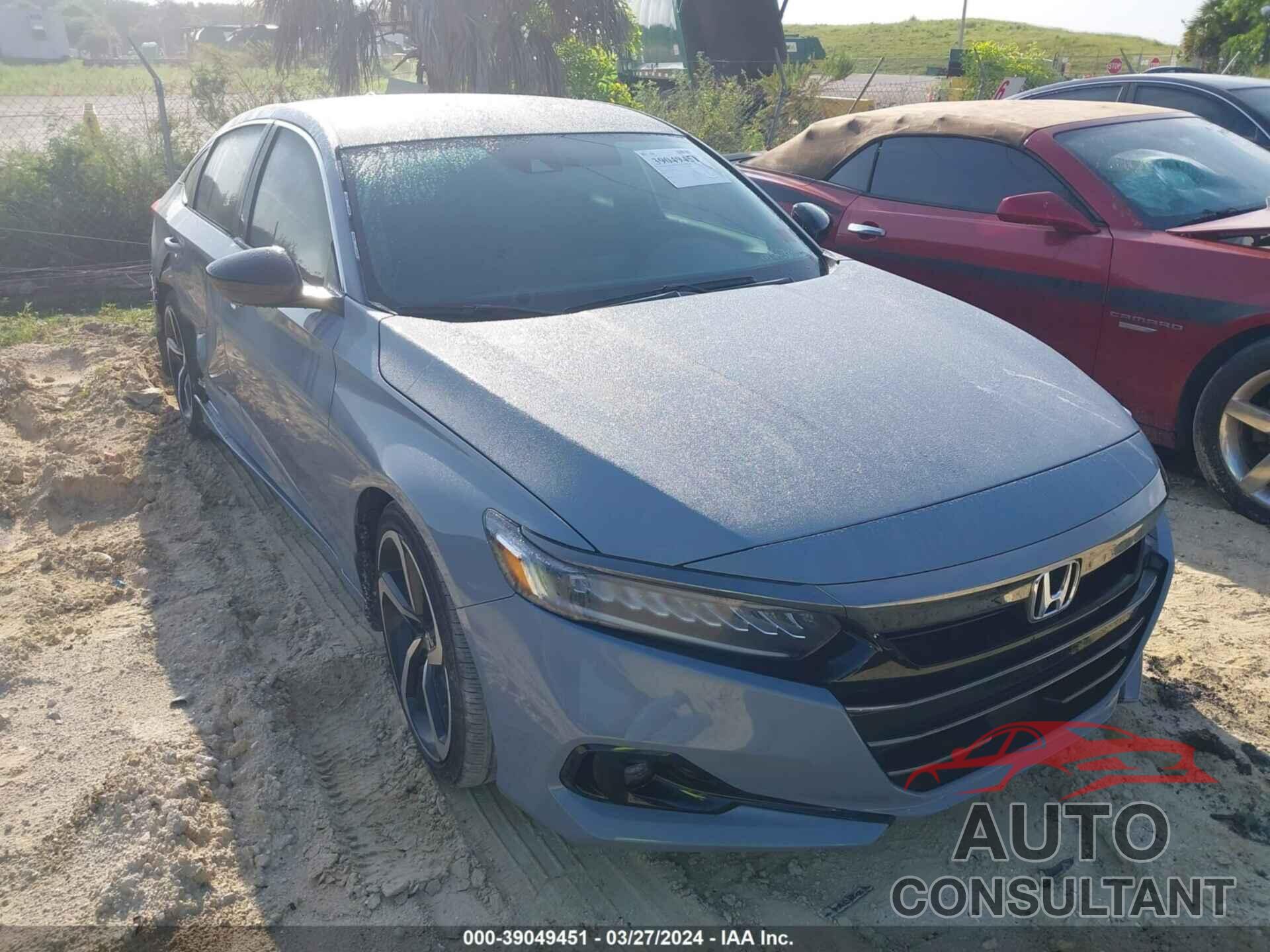 HONDA ACCORD 2021 - 1HGCV1F33MA106773