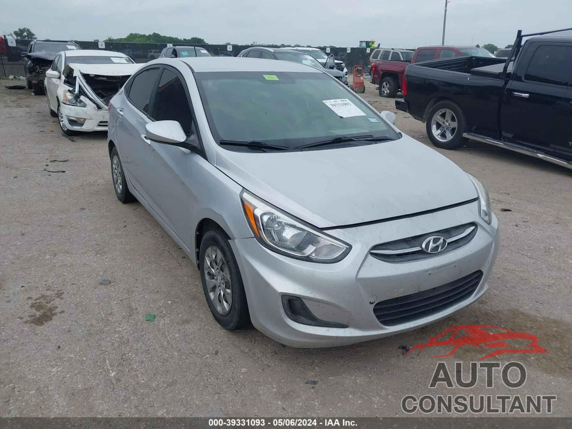 HYUNDAI ACCENT 2017 - KMHCT4AE6HU194703