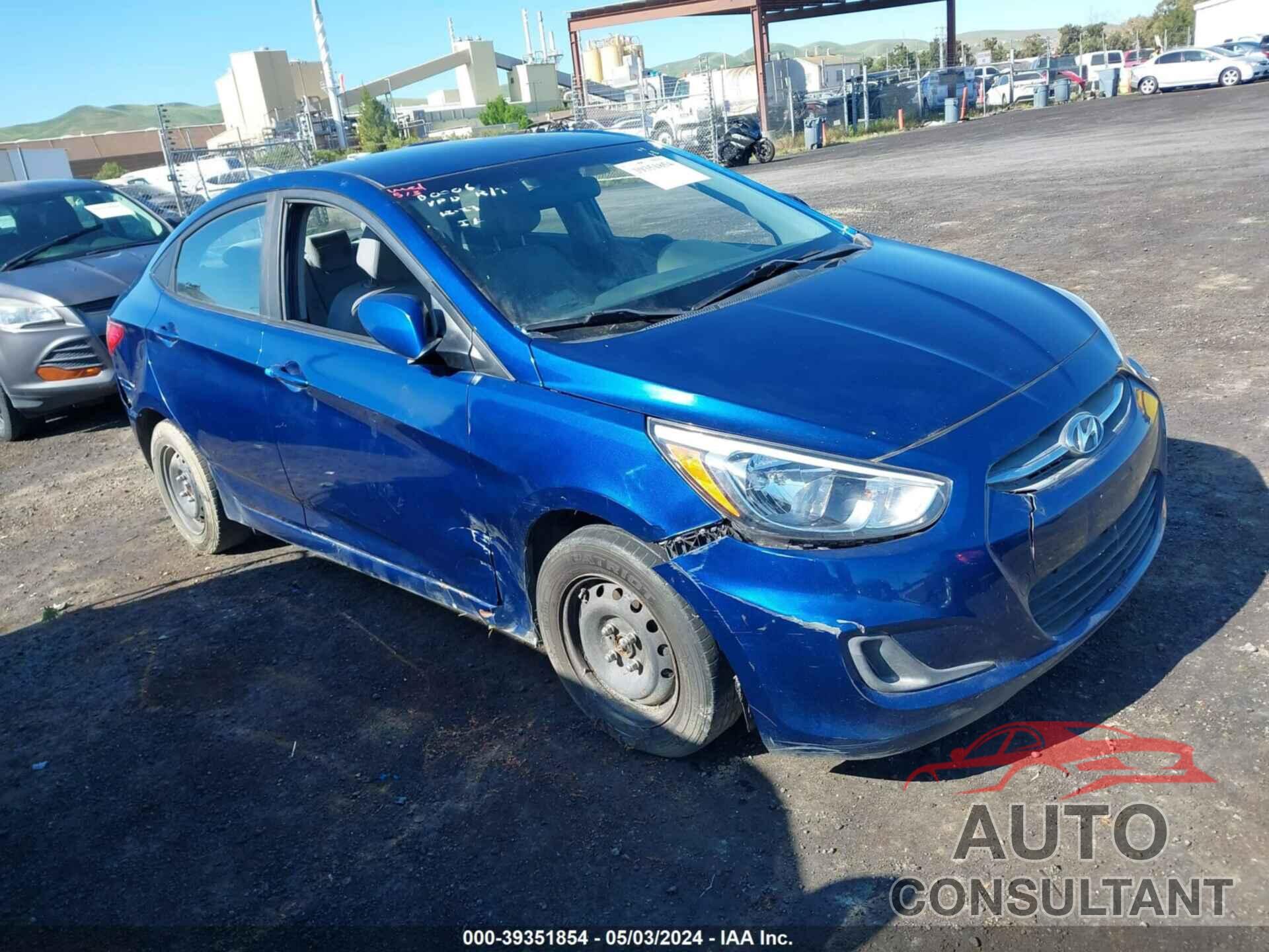 HYUNDAI ACCENT 2017 - KMHCT4AE4HU173932