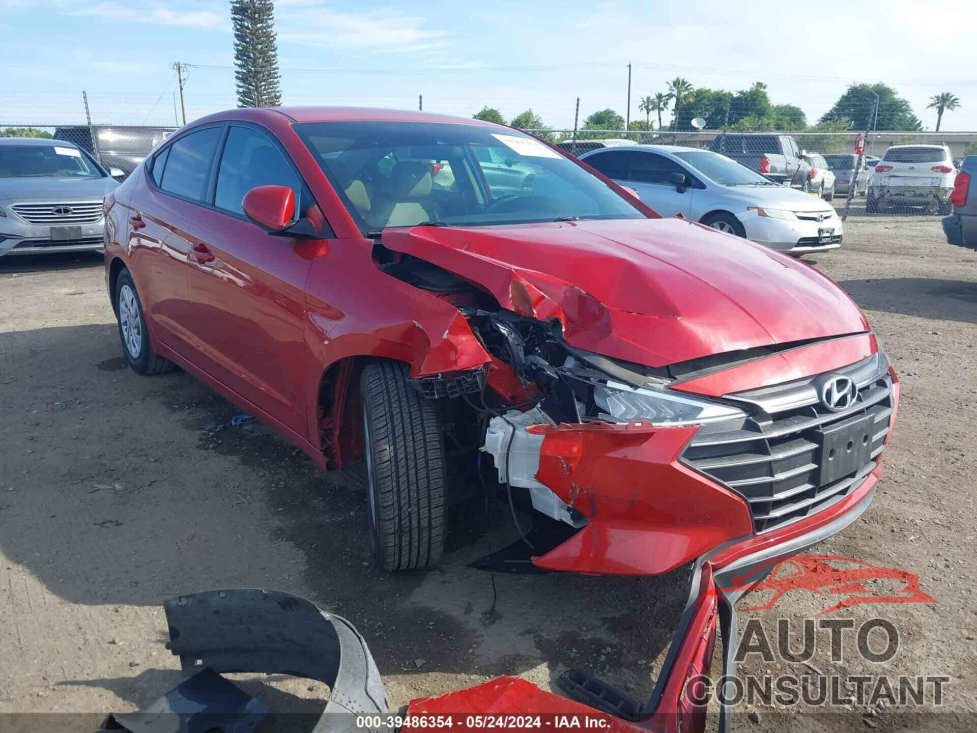 HYUNDAI ELANTRA 2020 - 5NPD74LF9LH517356
