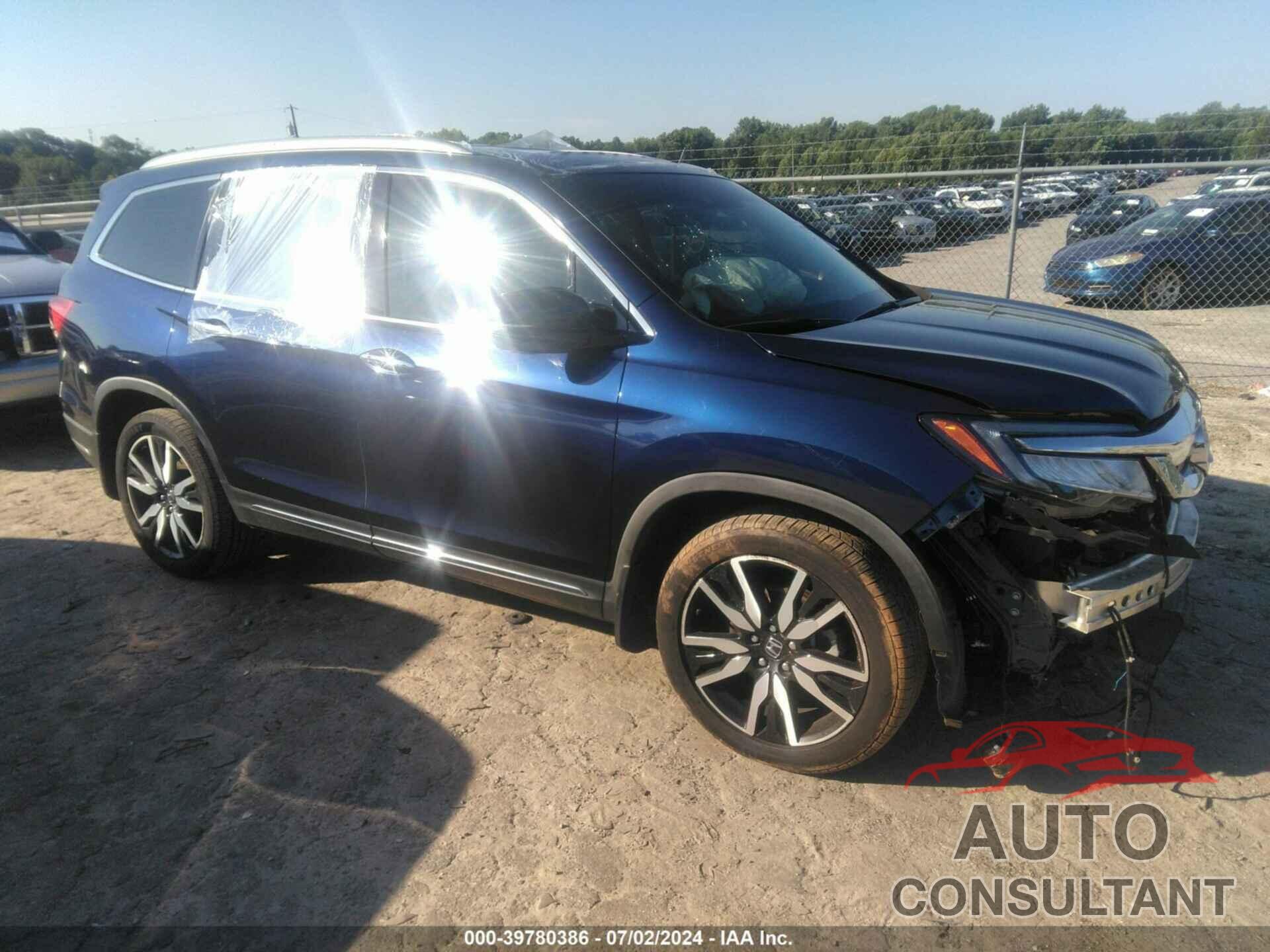 HONDA PILOT 2019 - 5FNYF5H62KB007026