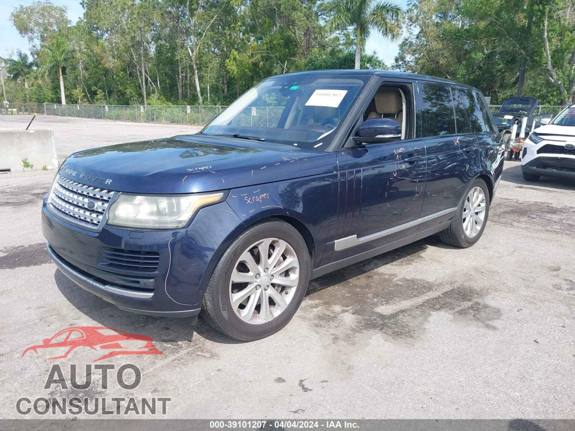 LAND ROVER RANGE ROVER 2017 - SALGS2FV7HA359853