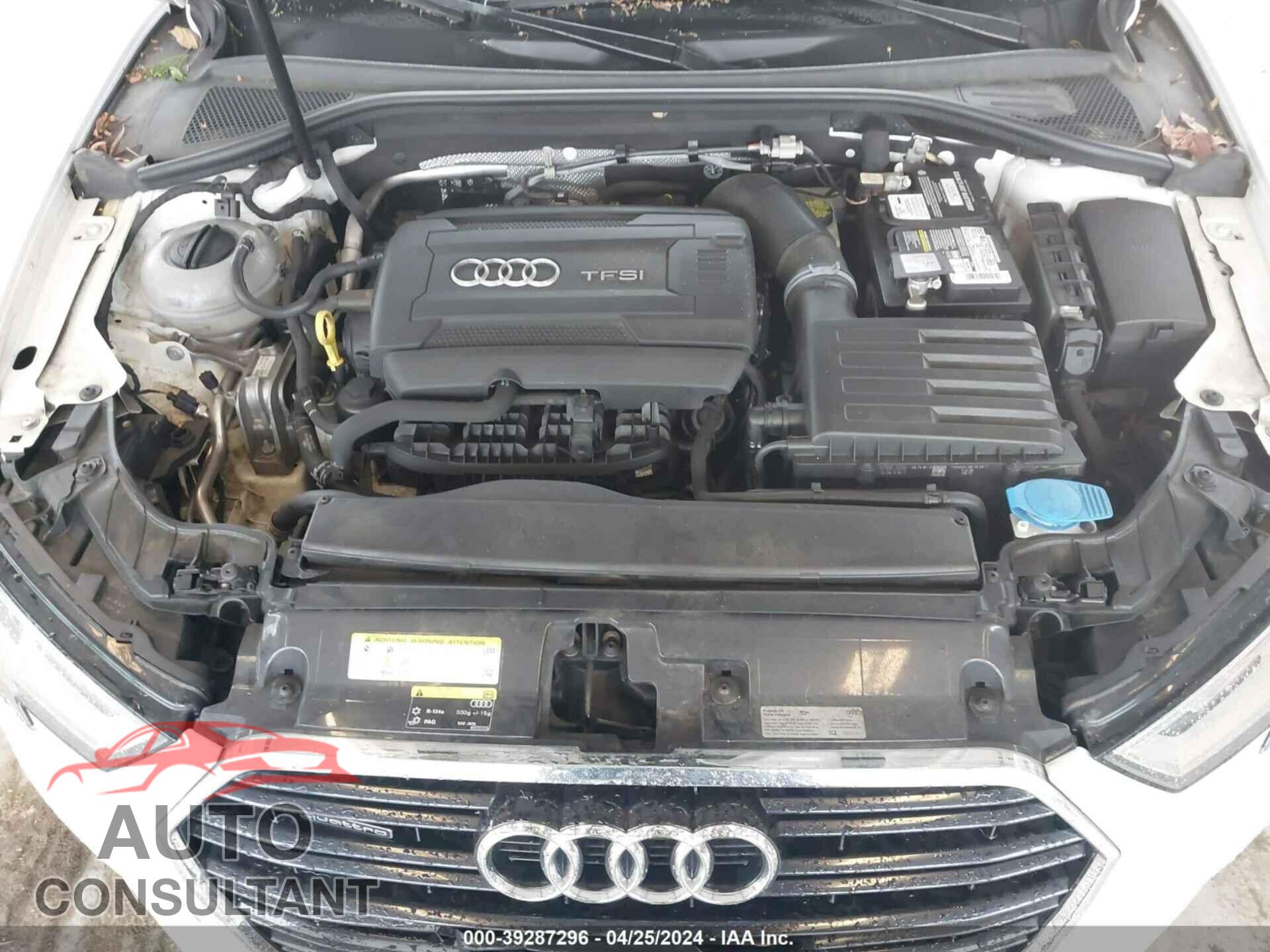 AUDI A3 2017 - WAUB8GFF5H1032001