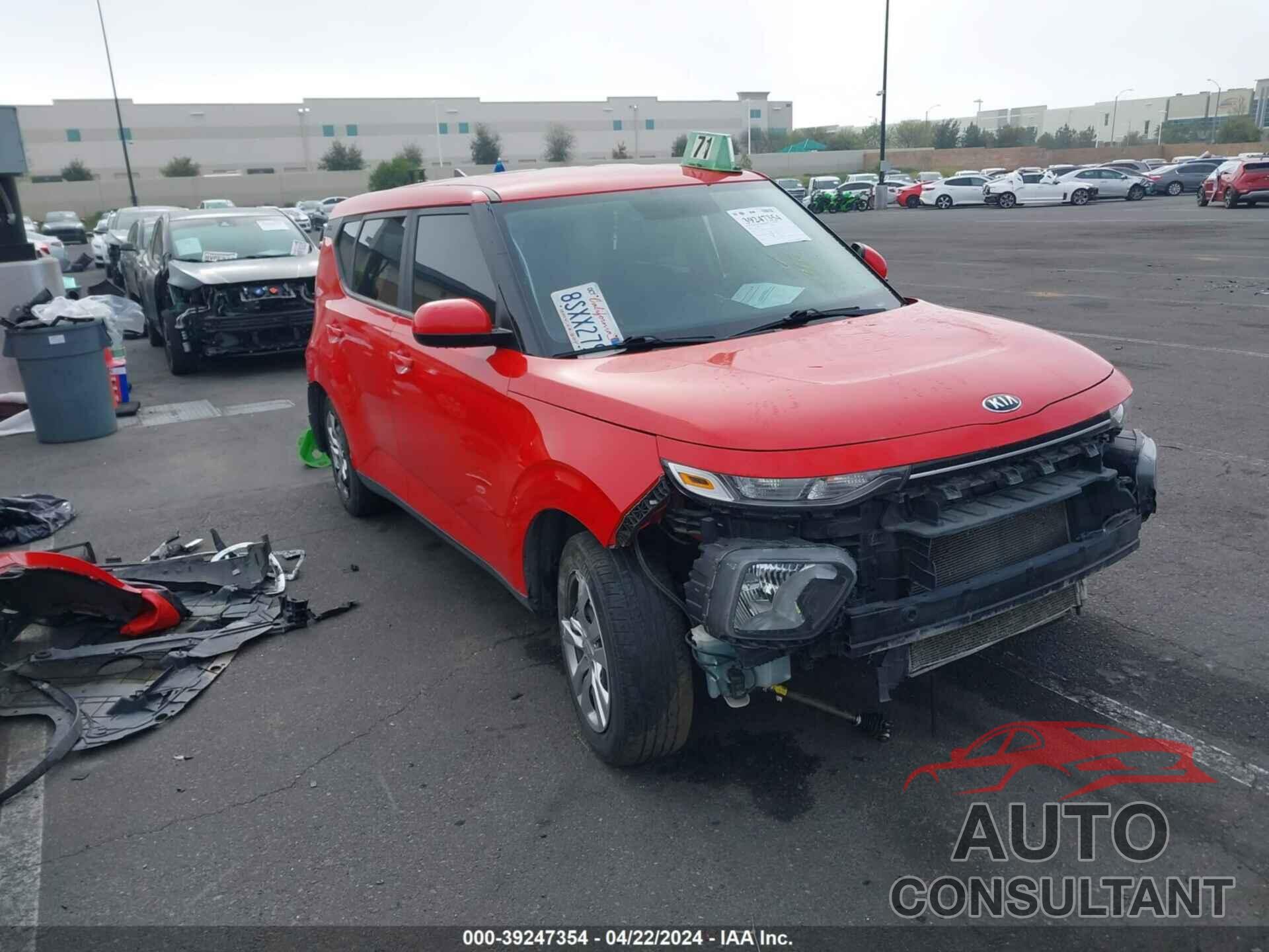 KIA SOUL 2021 - KNDJ23AU3M7740642