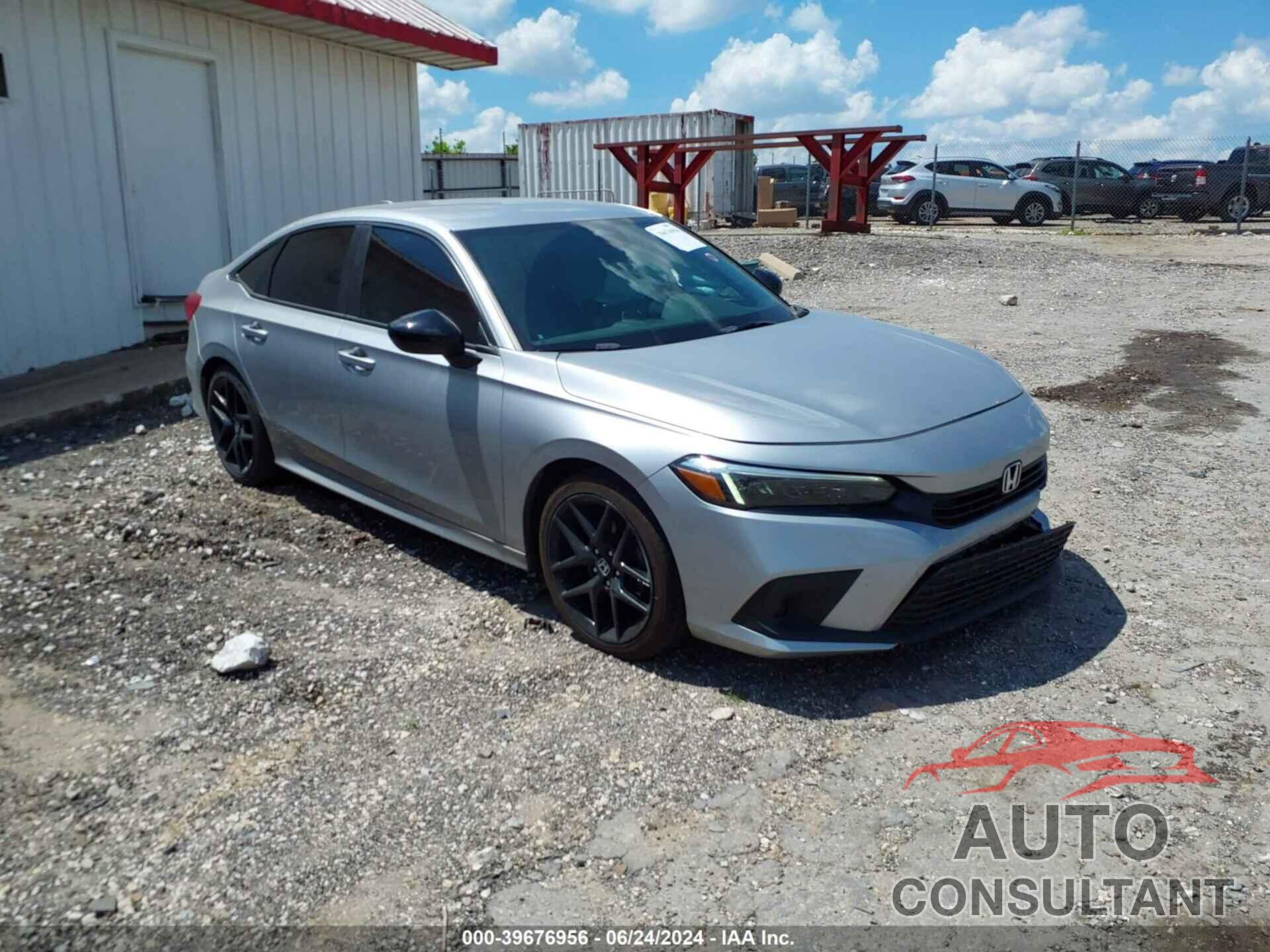 HONDA CIVIC 2022 - 2HGFE2F54NH502461
