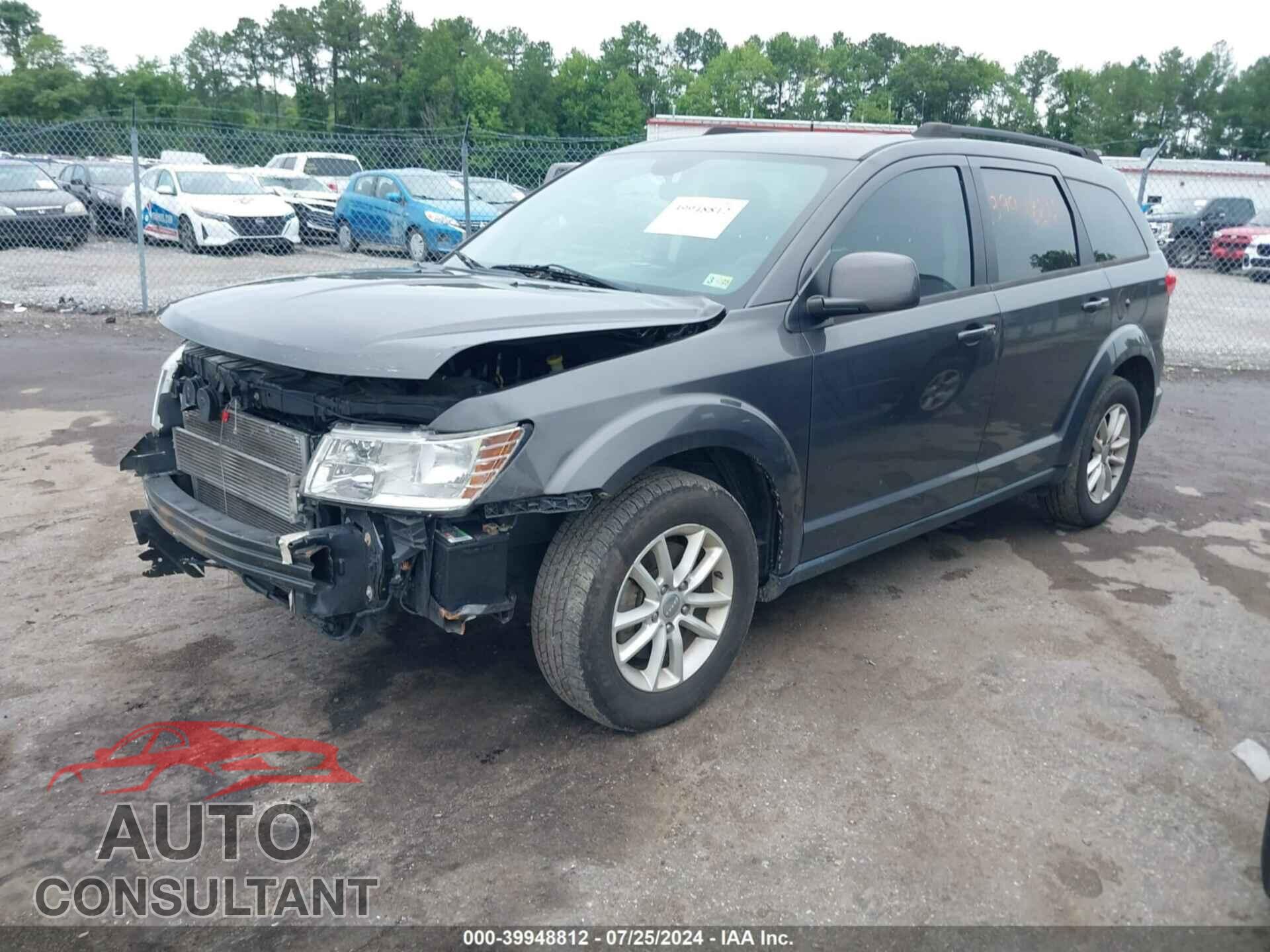 DODGE JOURNEY 2016 - 3C4PDCBB6GT128484