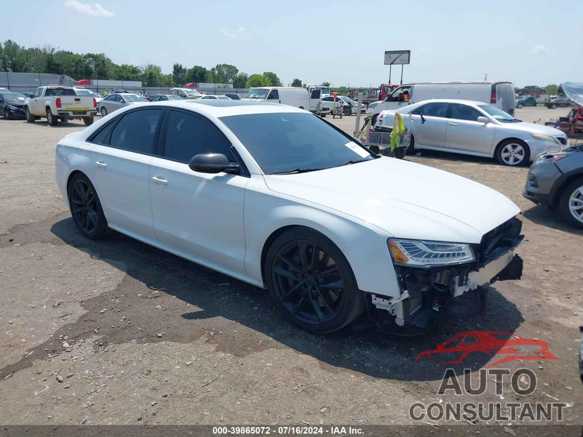 AUDI S8 2017 - WUAJ5AFD9HN900564