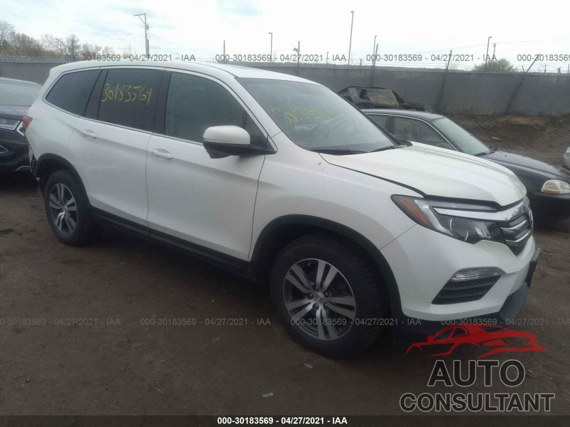 HONDA PILOT 2018 - 5FNYF6H54JB010554