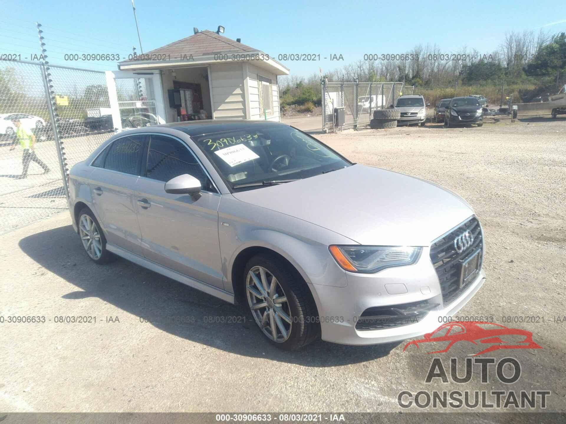 AUDI A3 2016 - WAUK8GFF5G1020428