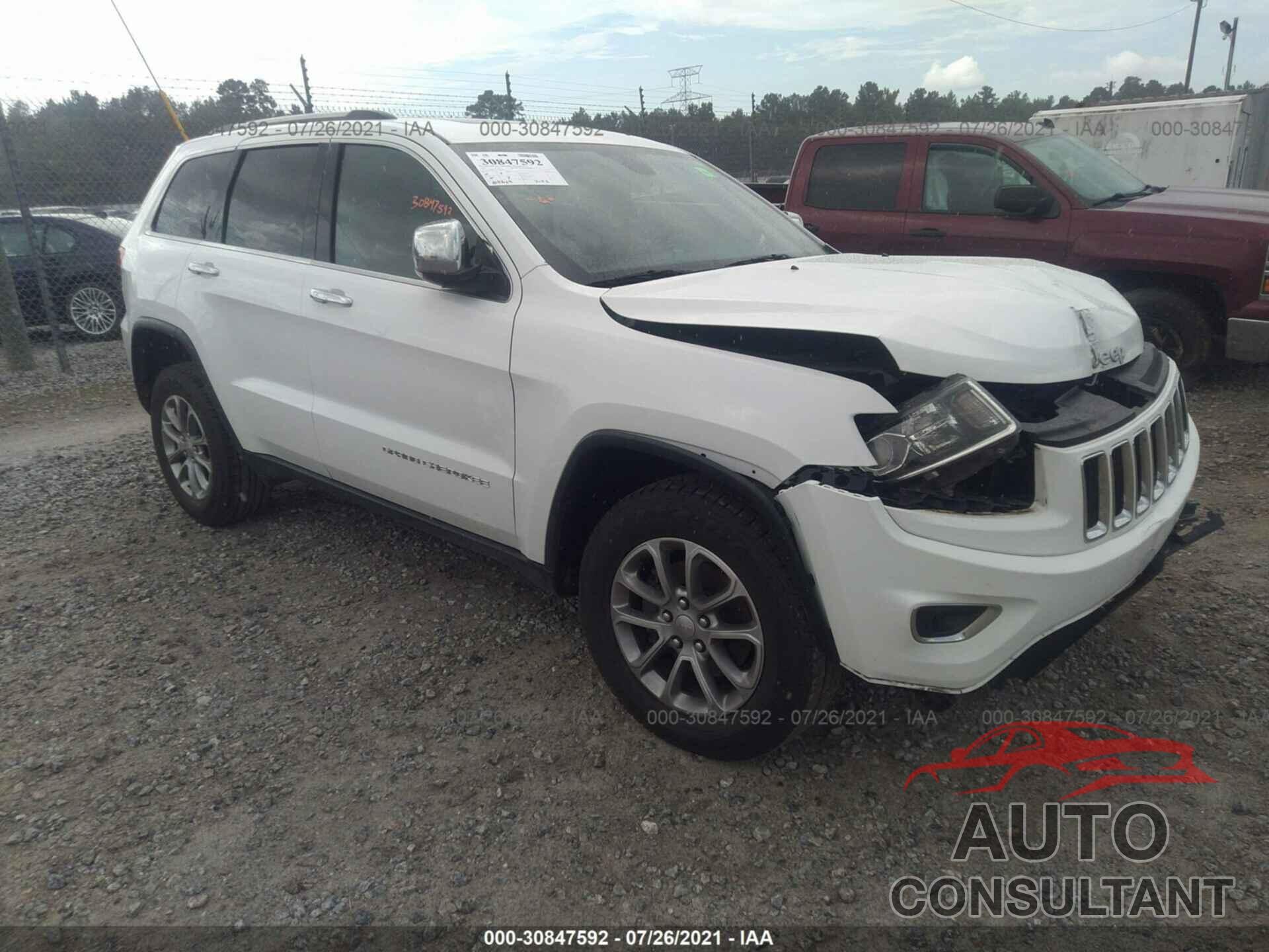 JEEP GRAND CHEROKEE 2016 - 1C4RJFBG2GC410082