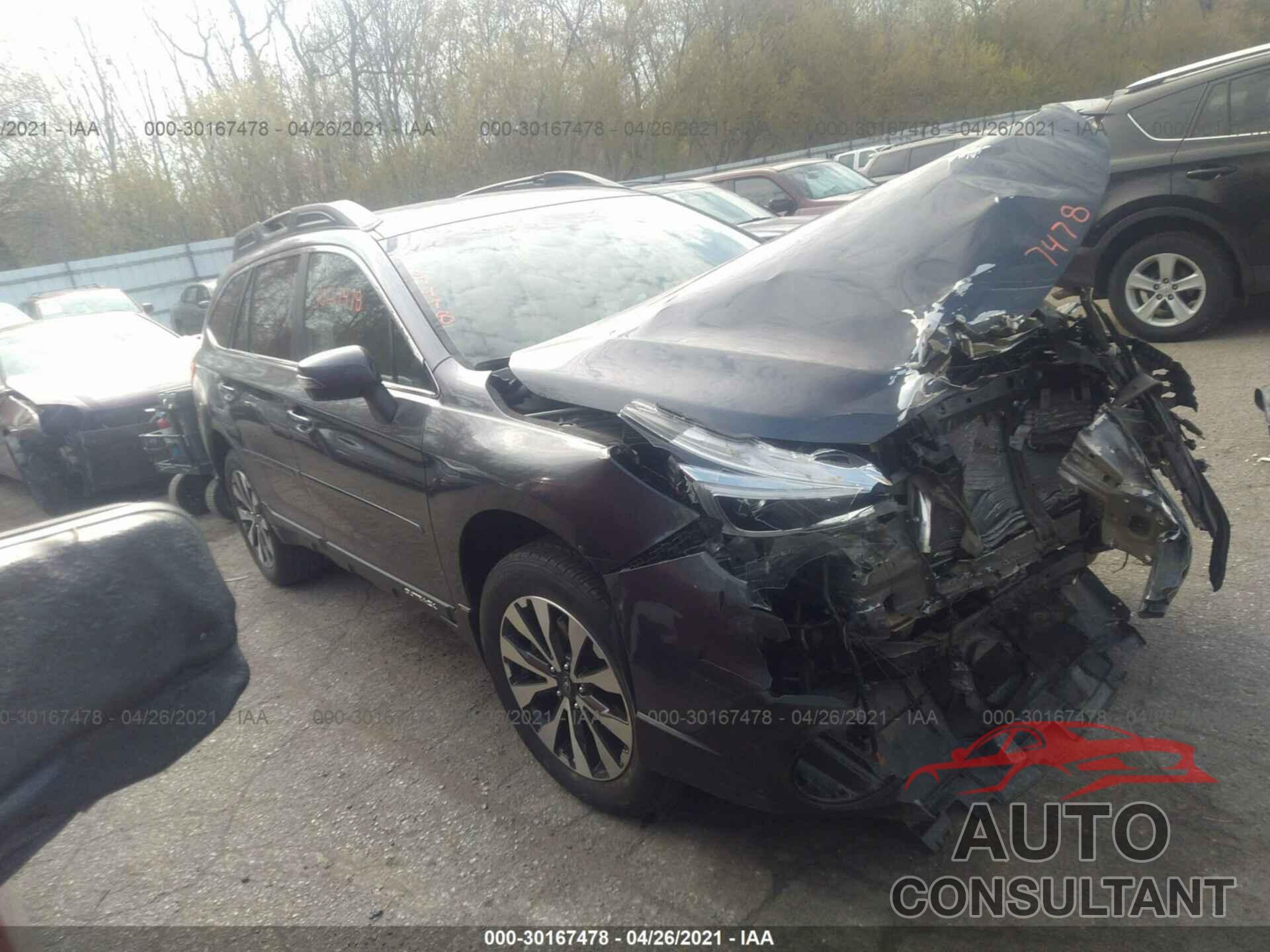 SUBARU OUTBACK 2016 - 4S4BSBJC7G3313431
