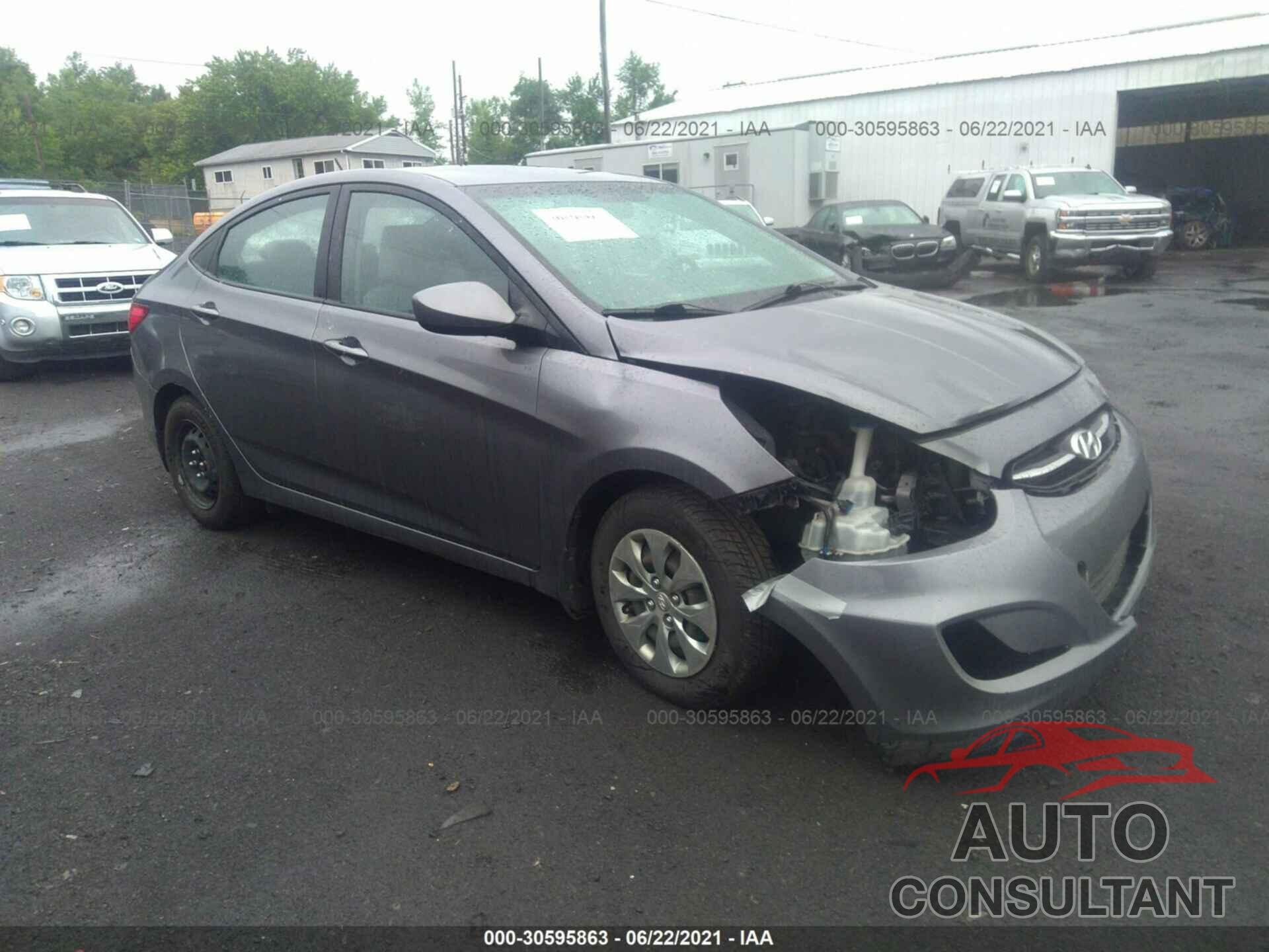 HYUNDAI ACCENT 2016 - KMHCT4AEXGU995813