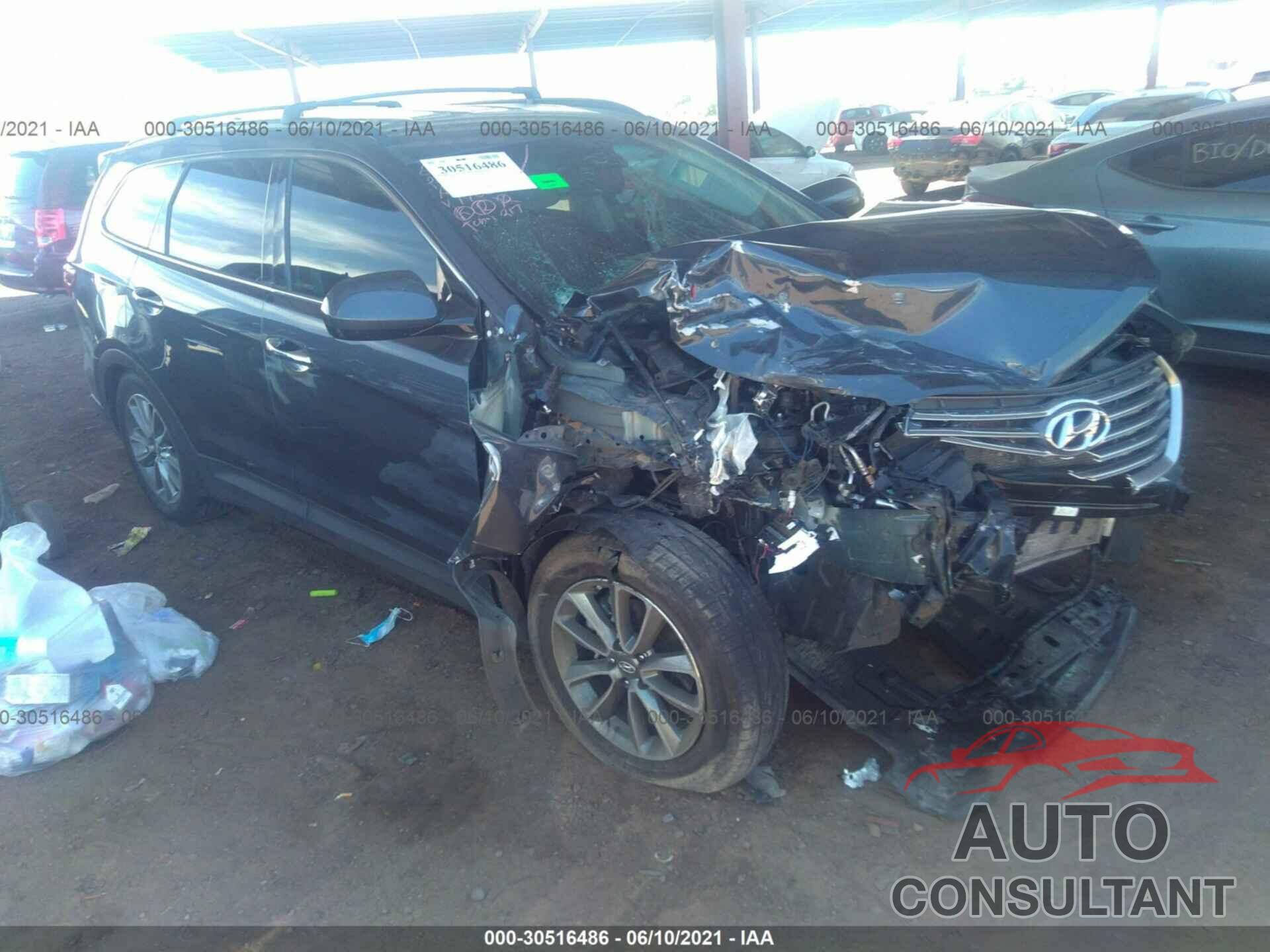 HYUNDAI SANTA FE 2017 - KM8SM4HFXHU190063
