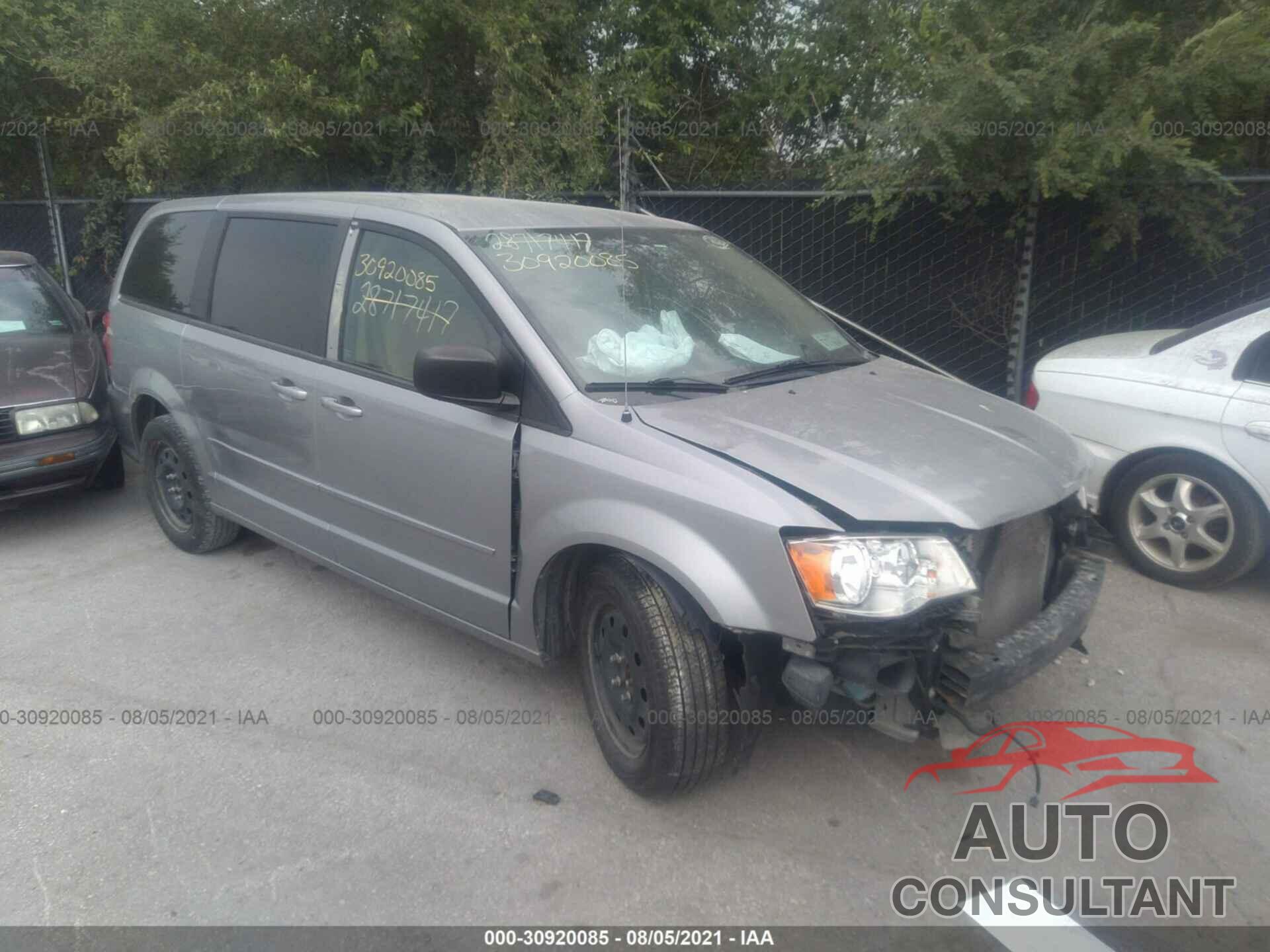 DODGE GRAND CARAVAN 2016 - 2C4RDGBG1GR168101