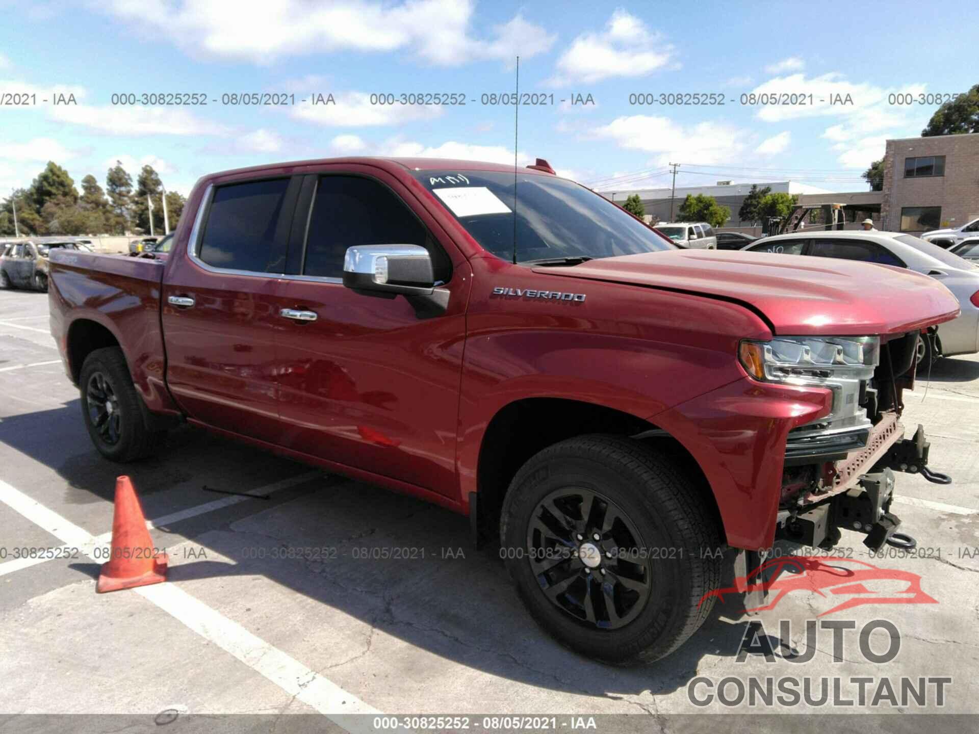 CHEVROLET SILVERADO 1500 2019 - 1GCUYGED5KZ122687