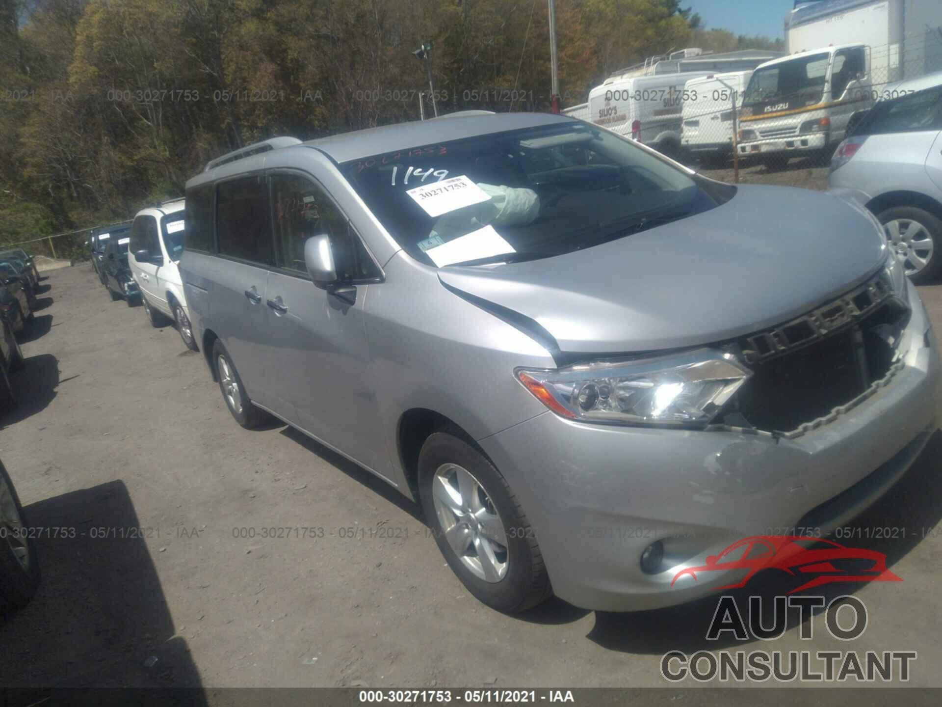 NISSAN QUEST 2016 - JN8AE2KP7G9151620