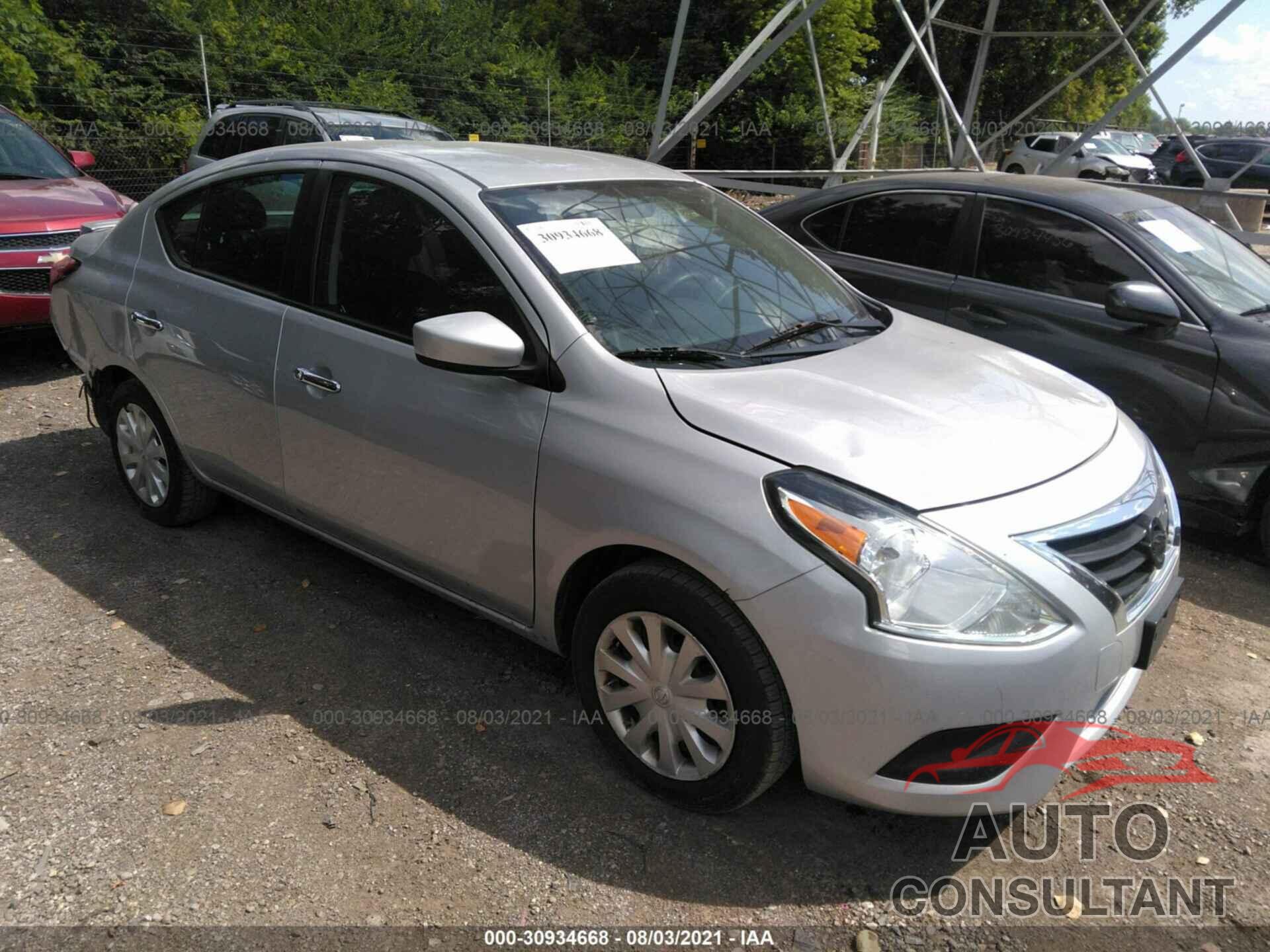 NISSAN VERSA 2016 - 3N1CN7AP9GL905419