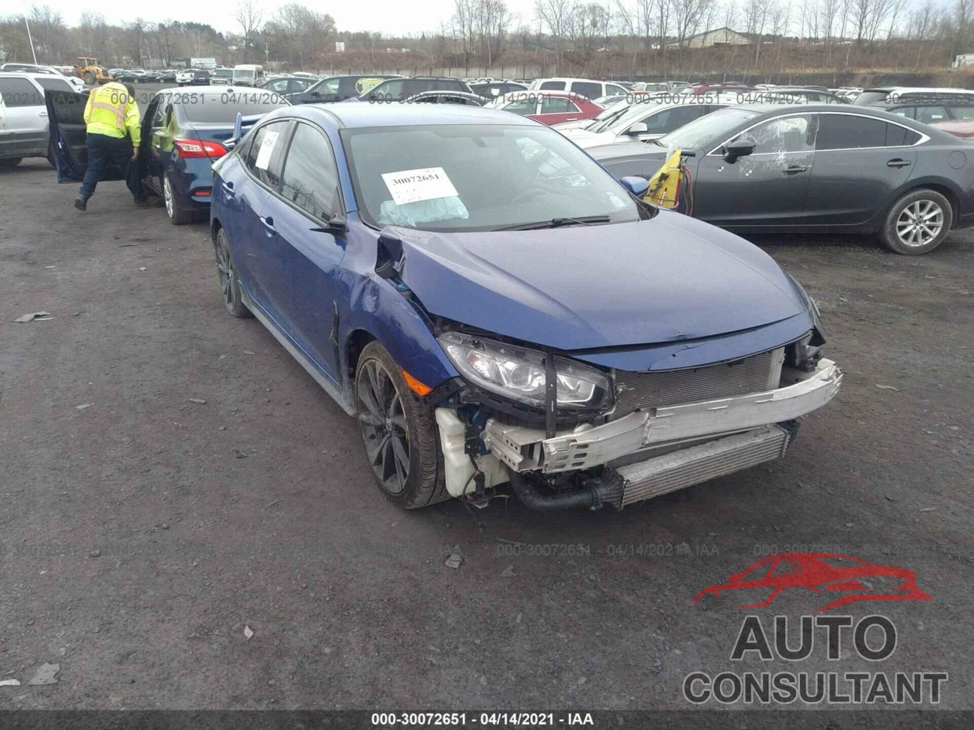 HONDA CIVIC HATCHBACK 2018 - SHHFK7H46JU429990