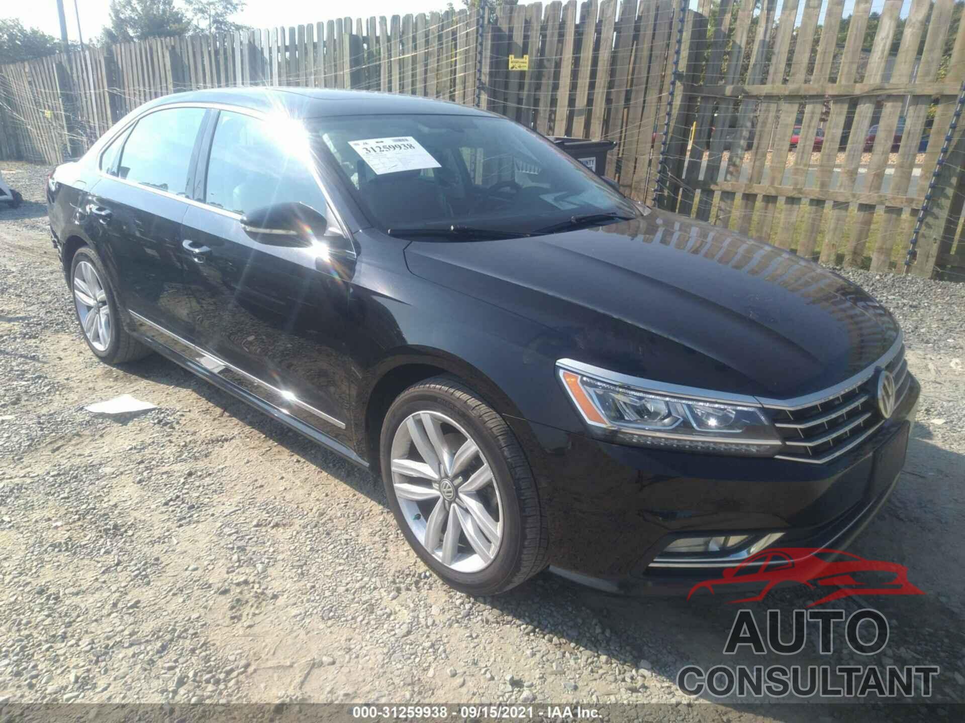 VOLKSWAGEN PASSAT 2016 - 1VWCT7A30GC067225