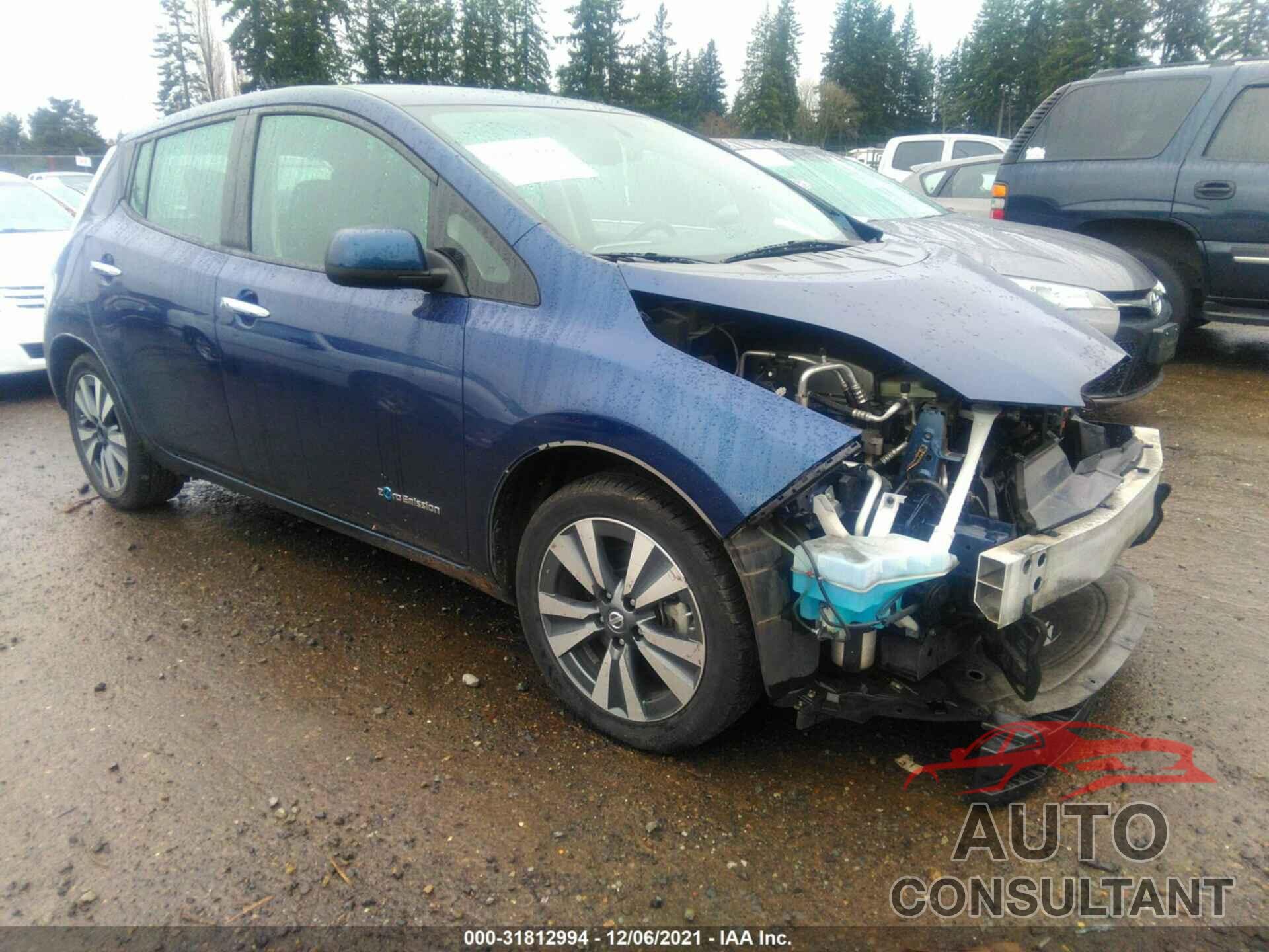 NISSAN LEAF 2016 - 1N4BZ0CP7GC309132