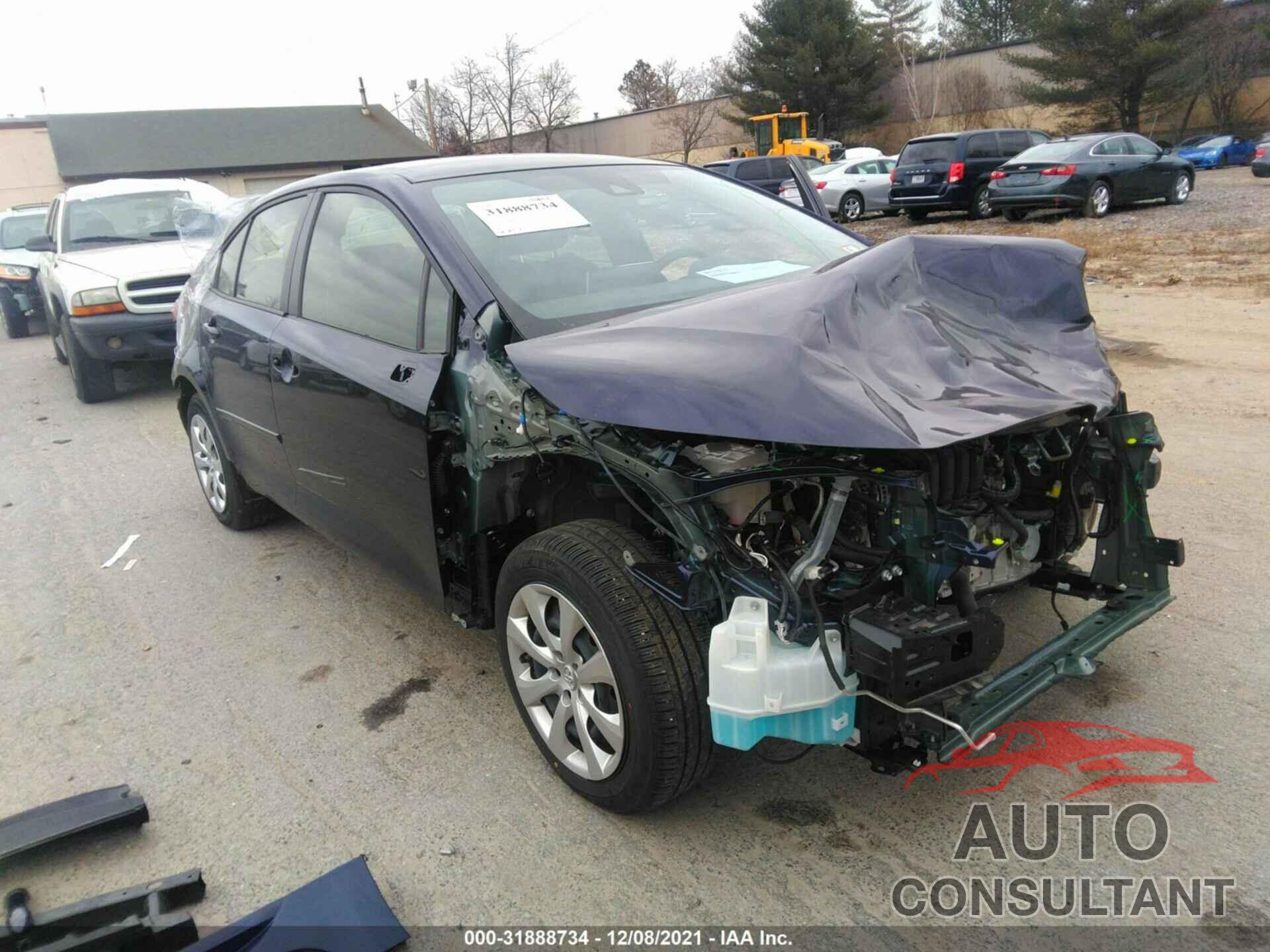 TOYOTA COROLLA 2021 - JTDEPMAE0MJ162374